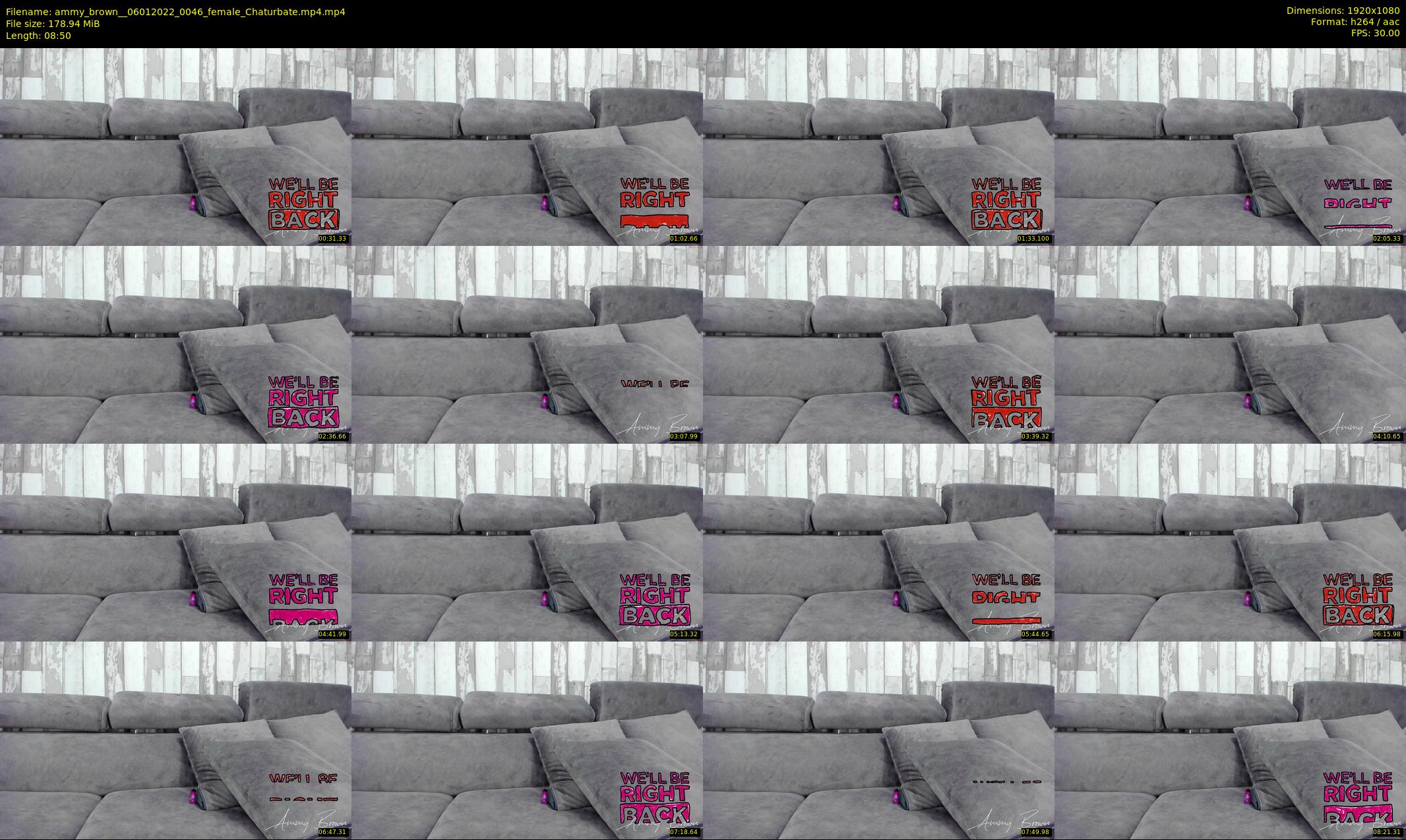 ammy_brown_ — 9 minute Chaturbate female cam show recording, 1080p, Jan 6, 2022