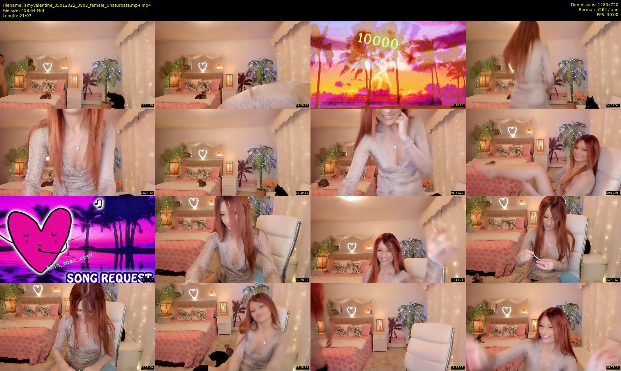 amyvalentine — 22 minute Chaturbate female cam show recording, 720p, Jan 5, 2022
