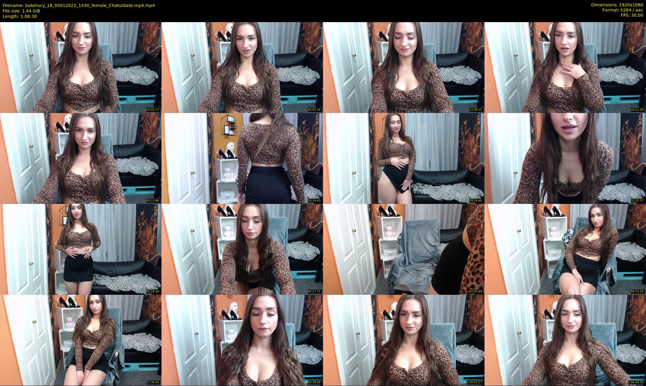 babelucy_18 — 69 minute Chaturbate female cam show recording, 1080p, Jan 5, 2022