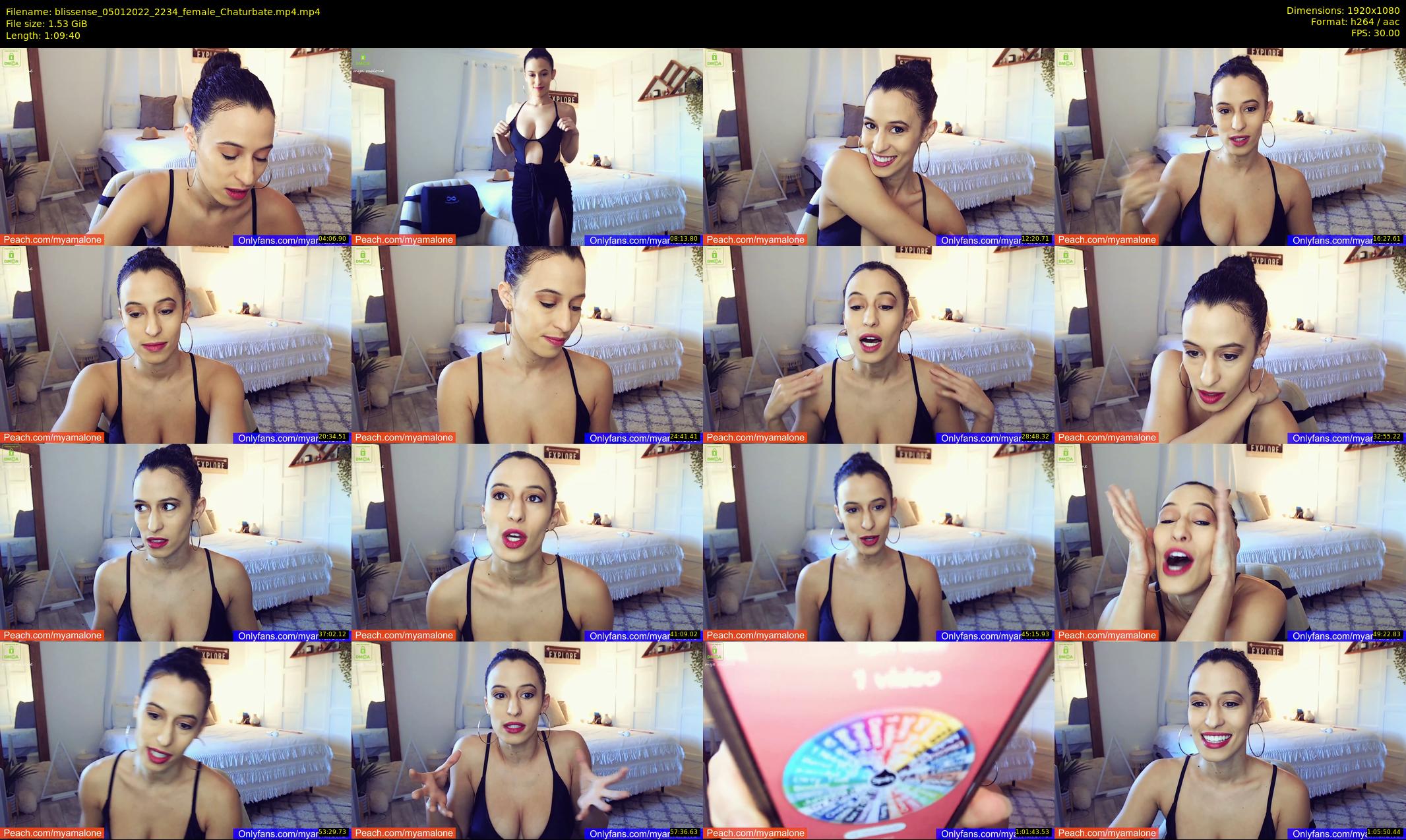 blissense — 70 minute Chaturbate female cam show recording, 1080p, Jan 5, 2022