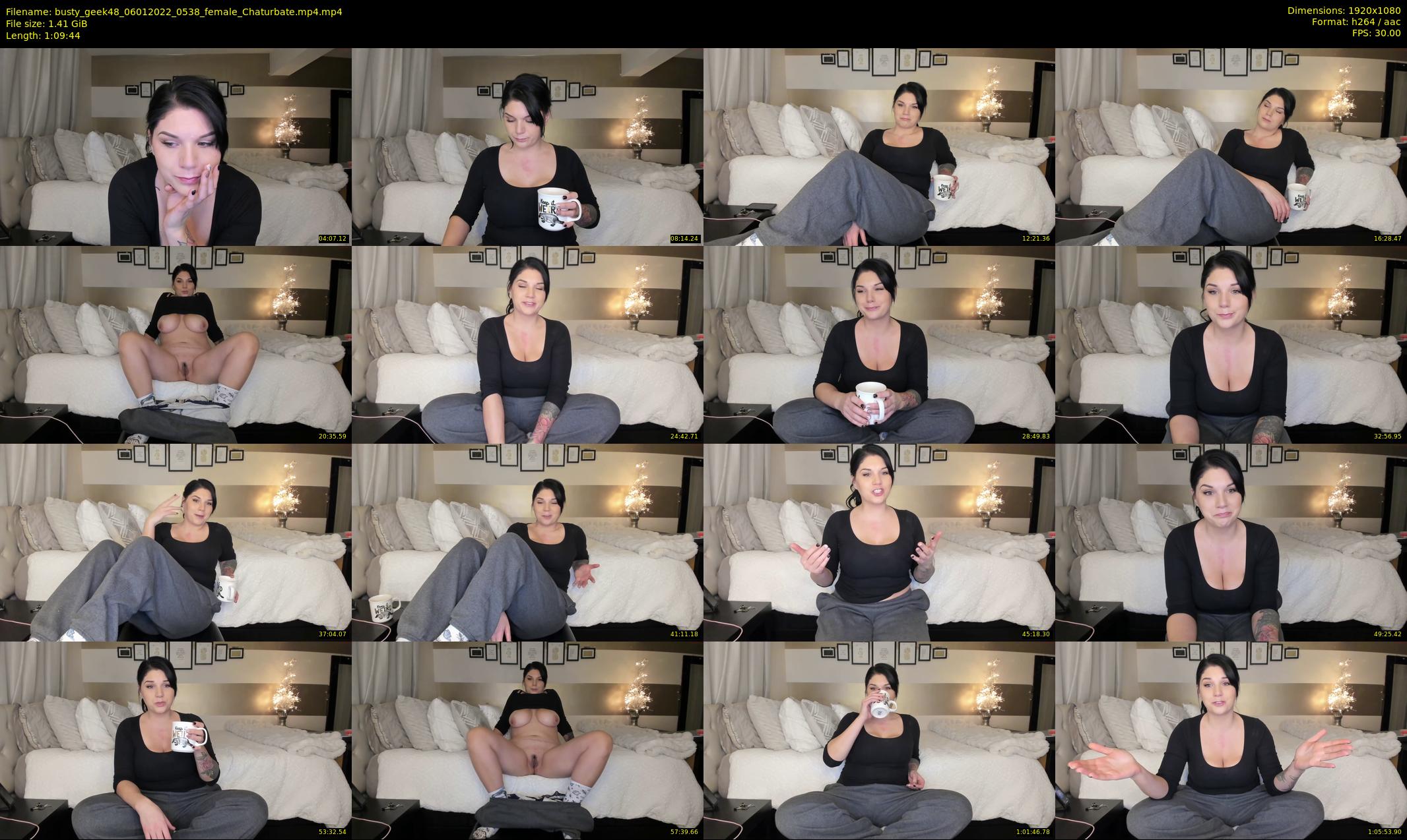 busty_geek48 — 70 minute Chaturbate female cam show recording, 1080p, Jan 6, 2022