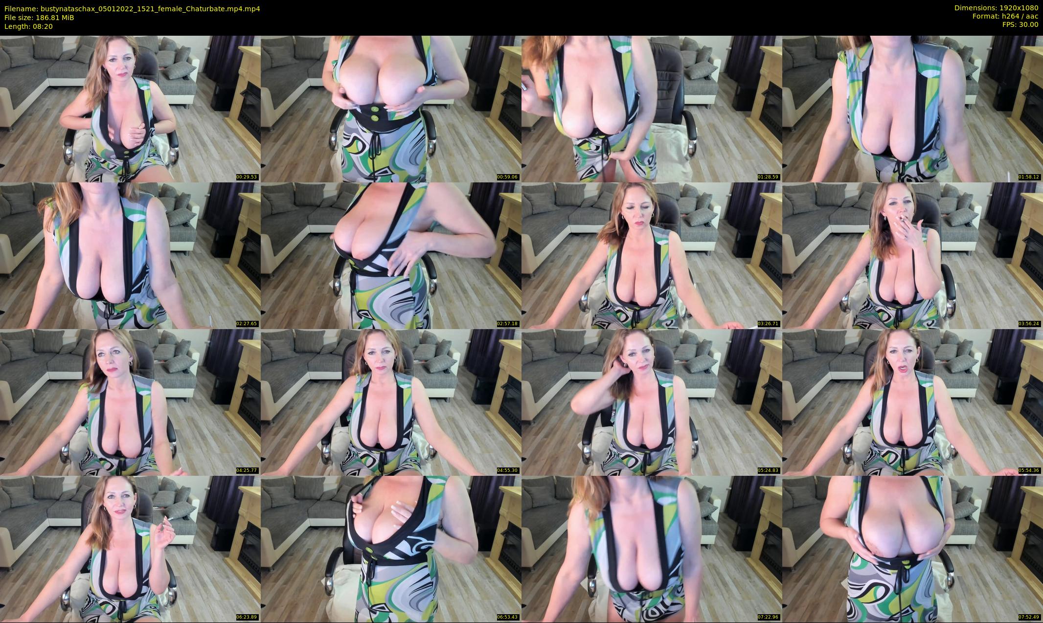 bustynataschax — 9 minute Chaturbate female cam show recording, 1080p, Jan 5, 2022