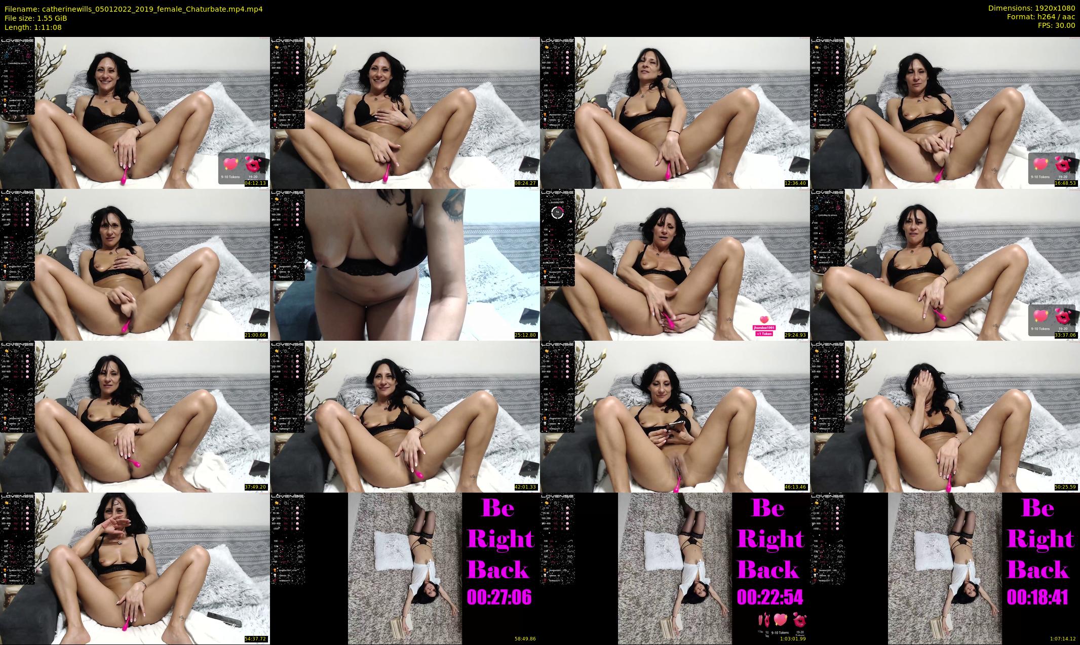 catherinewills — 72 minute Chaturbate female cam show recording, 1080p, Jan 5, 2022