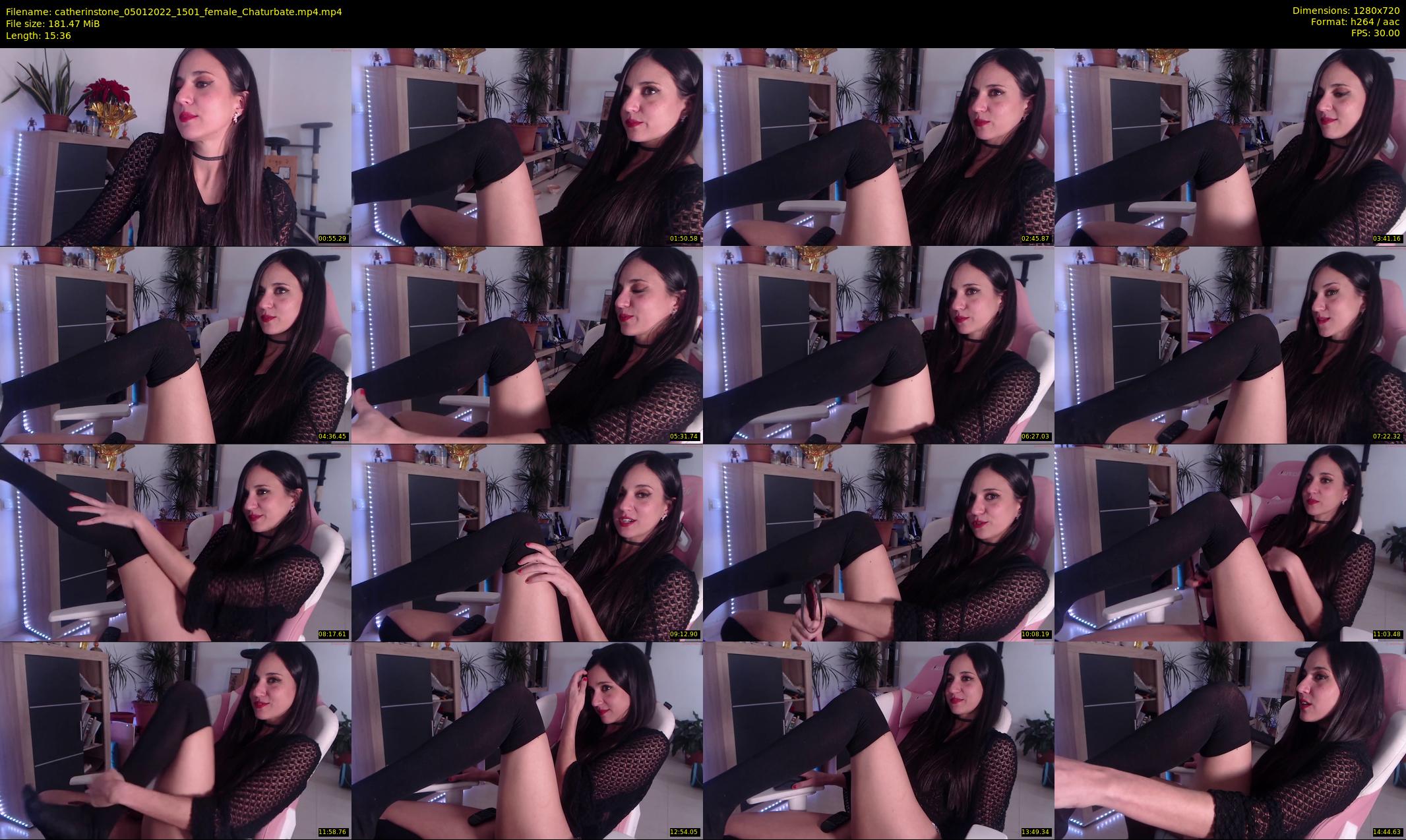 catherinstone — 16 minute Chaturbate female cam show recording, 720p, Jan 5, 2022