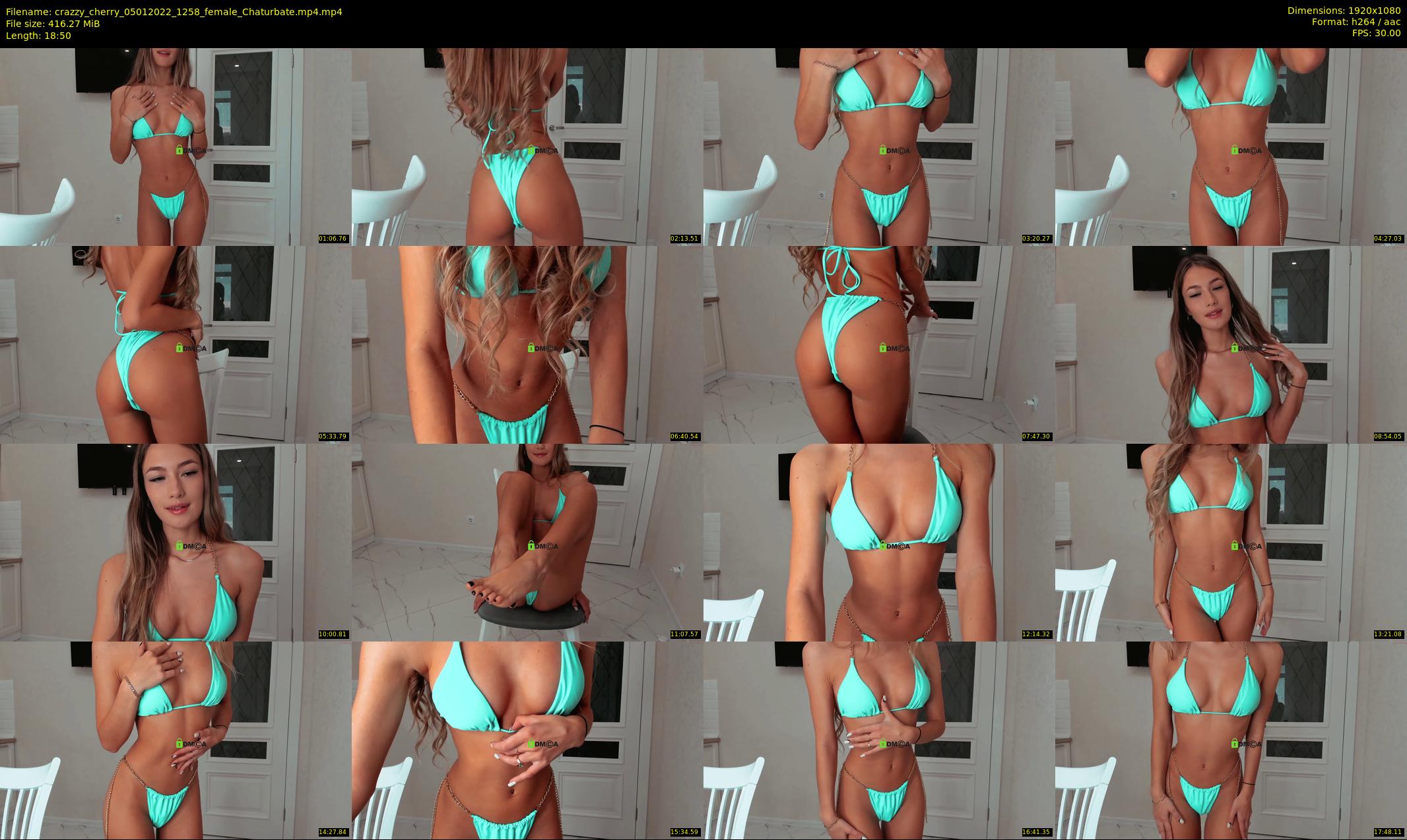 crazzy_cherry — 19 minute Chaturbate female cam show recording, 1080p, Jan 5, 2022