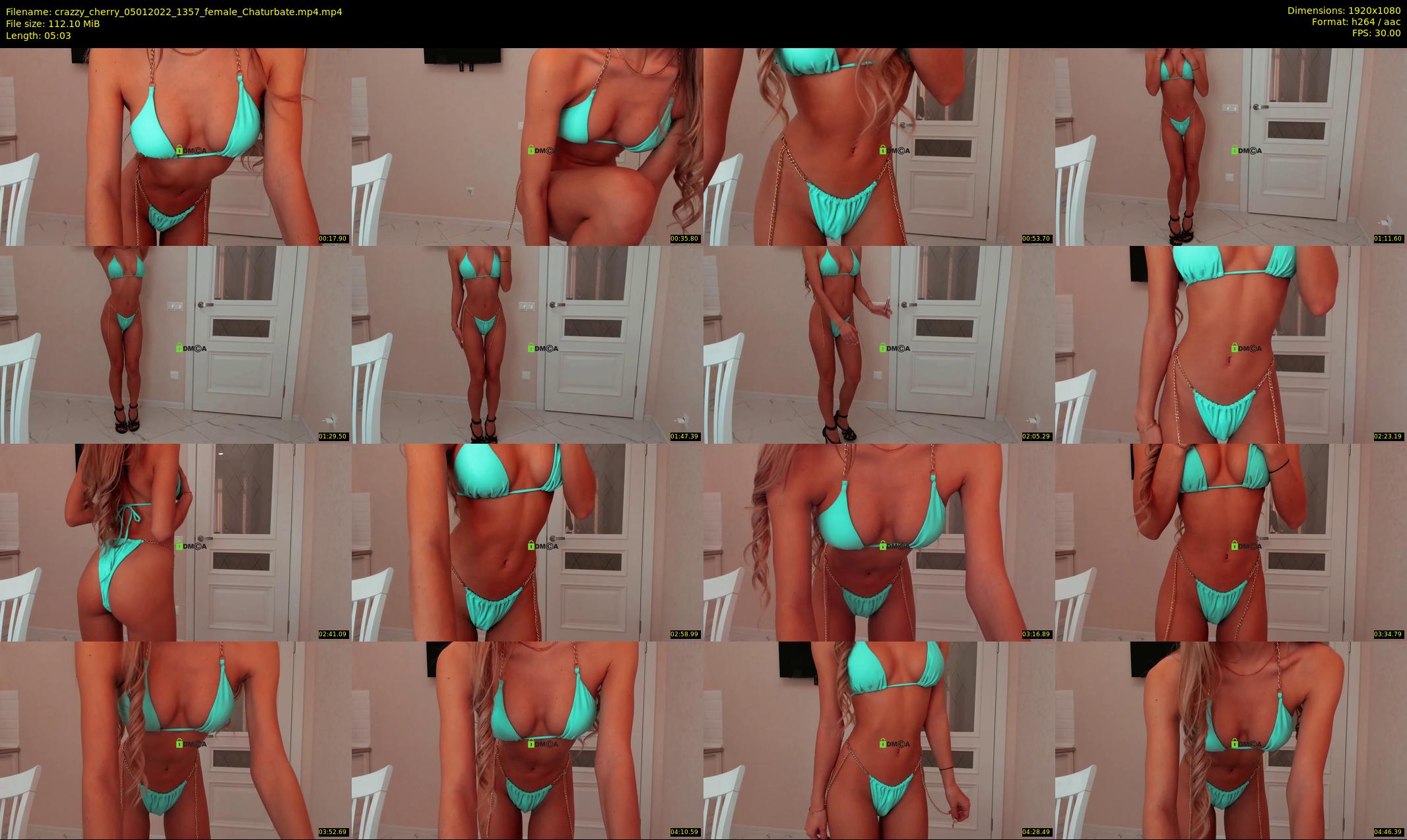 crazzy_cherry — 6 minute Chaturbate female cam show recording, 1080p, Jan 5, 2022