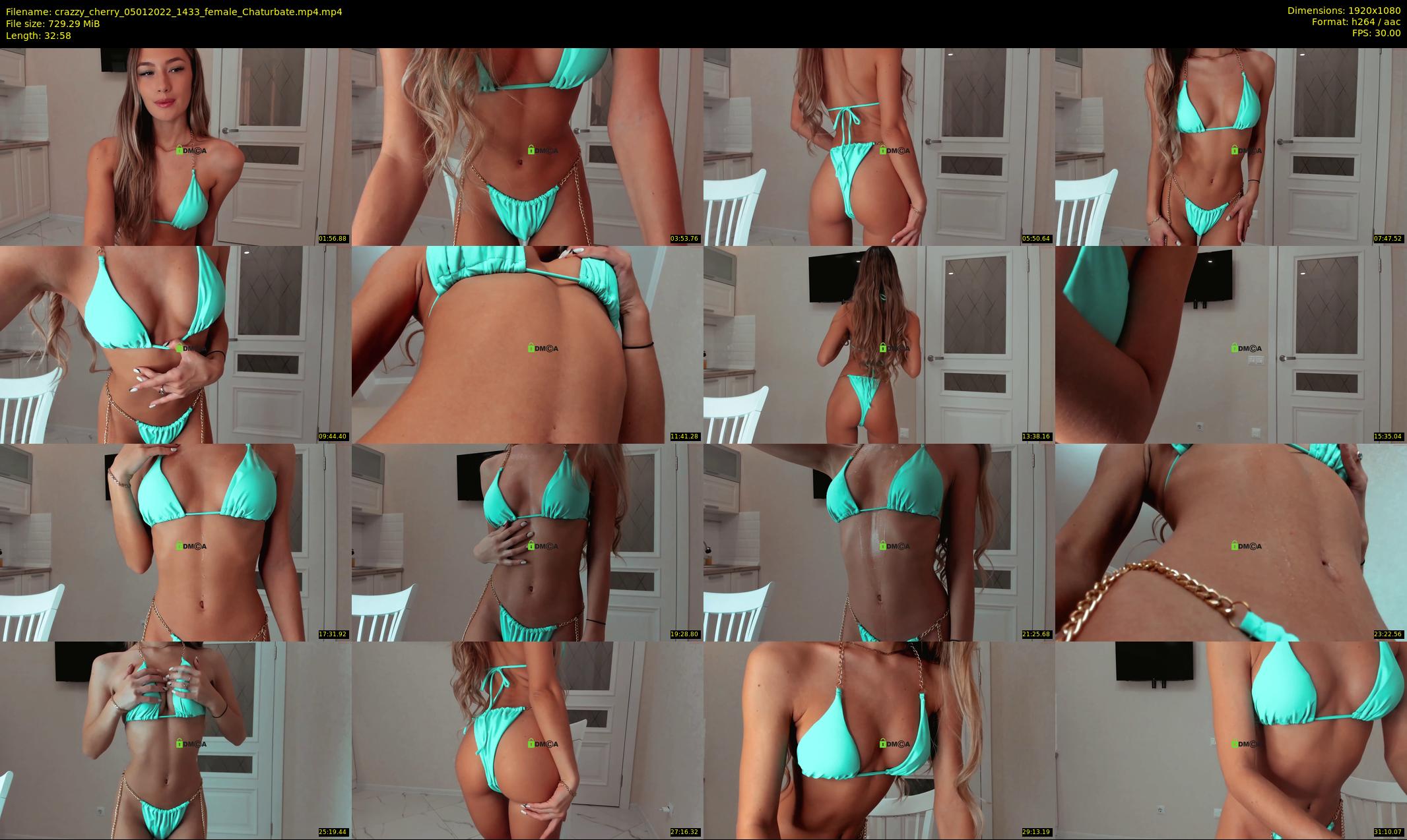 crazzy_cherry — 33 minute Chaturbate female cam show recording, 1080p, Jan 5, 2022