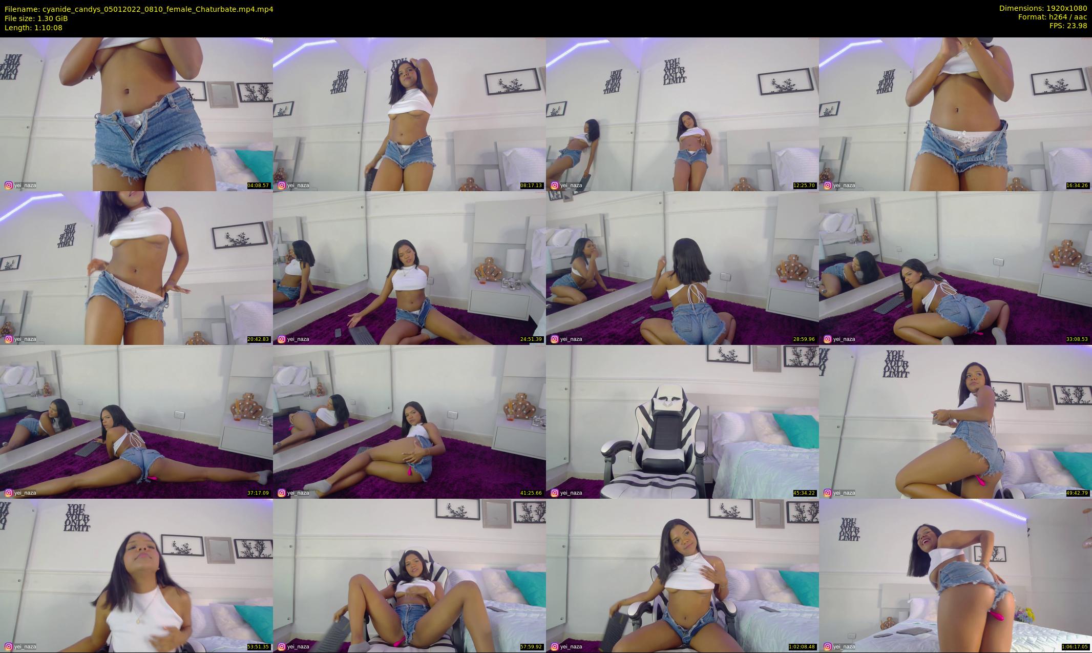 cyanide_candys — 71 minute Chaturbate female cam show recording, 1080p, Jan 5, 2022