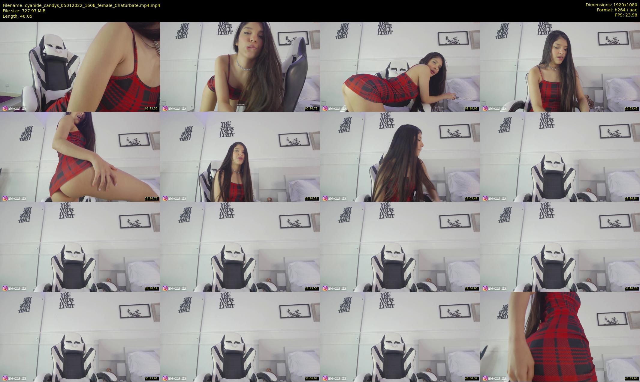 cyanide_candys — 47 minute Chaturbate female cam show recording, 1080p, Jan 5, 2022