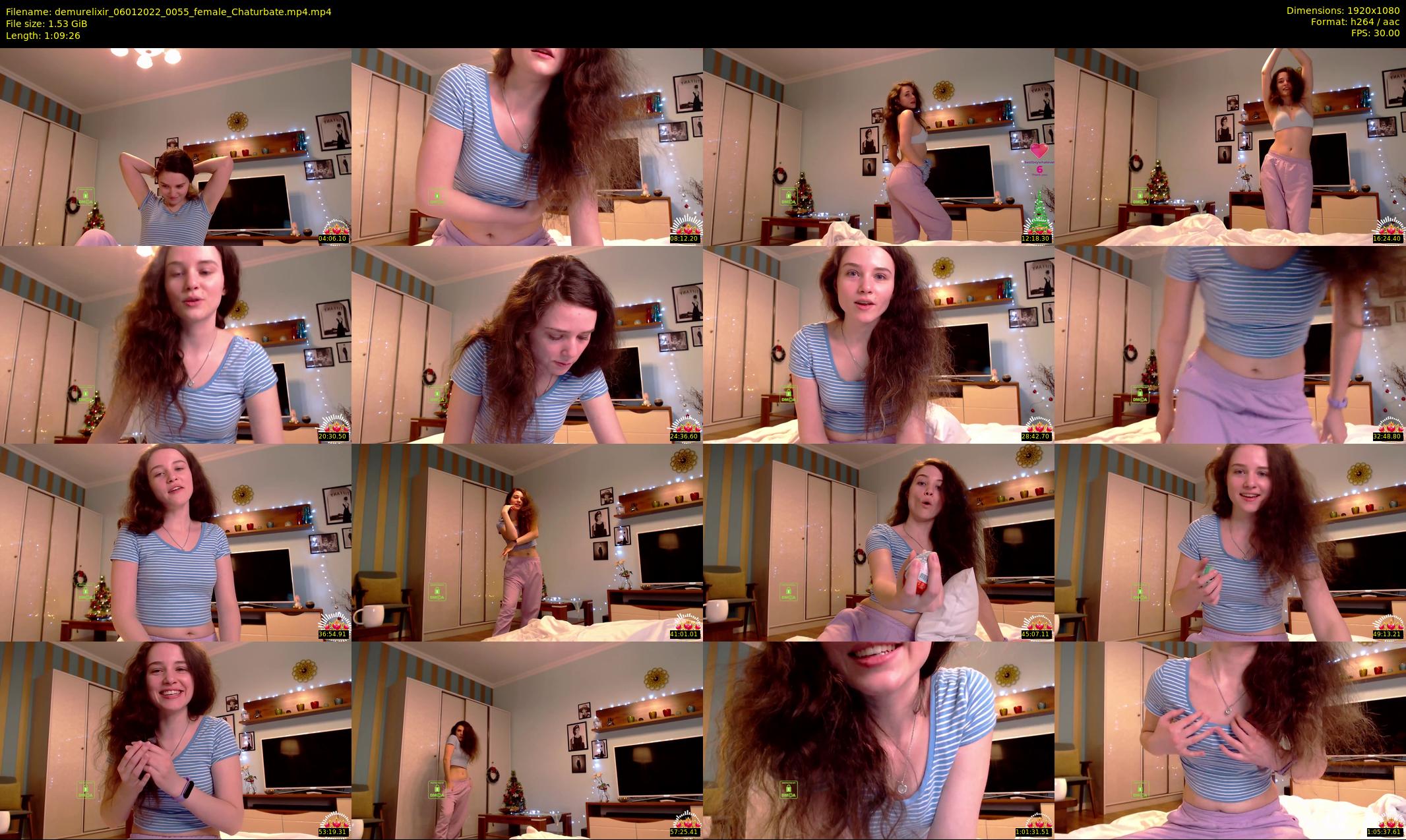 demurelixir — 70 minute Chaturbate female cam show recording, 1080p, Jan 6, 2022