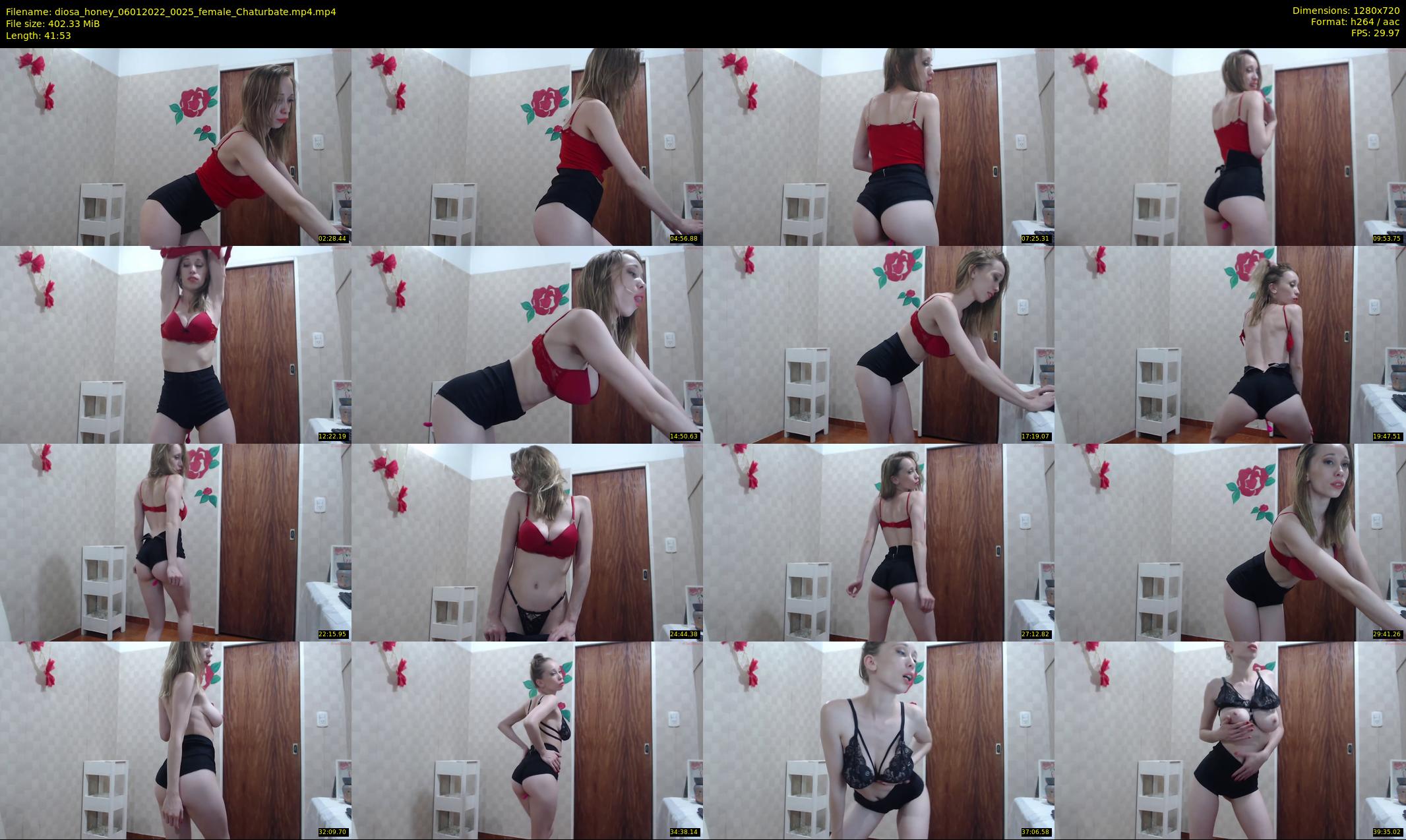 diosa_honey — 42 minute Chaturbate female cam show recording, 720p, Jan 6, 2022