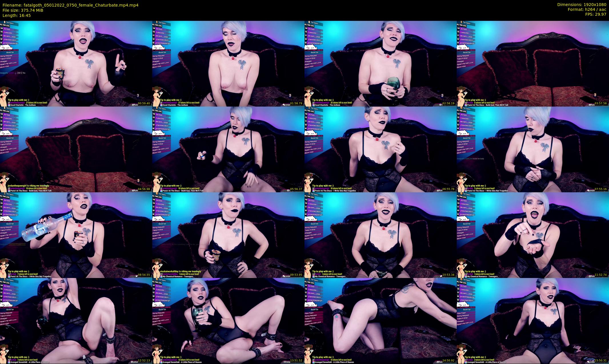 fatalgoth — 17 minute Chaturbate couple cam show recording, 1080p, Jan 5, 2022