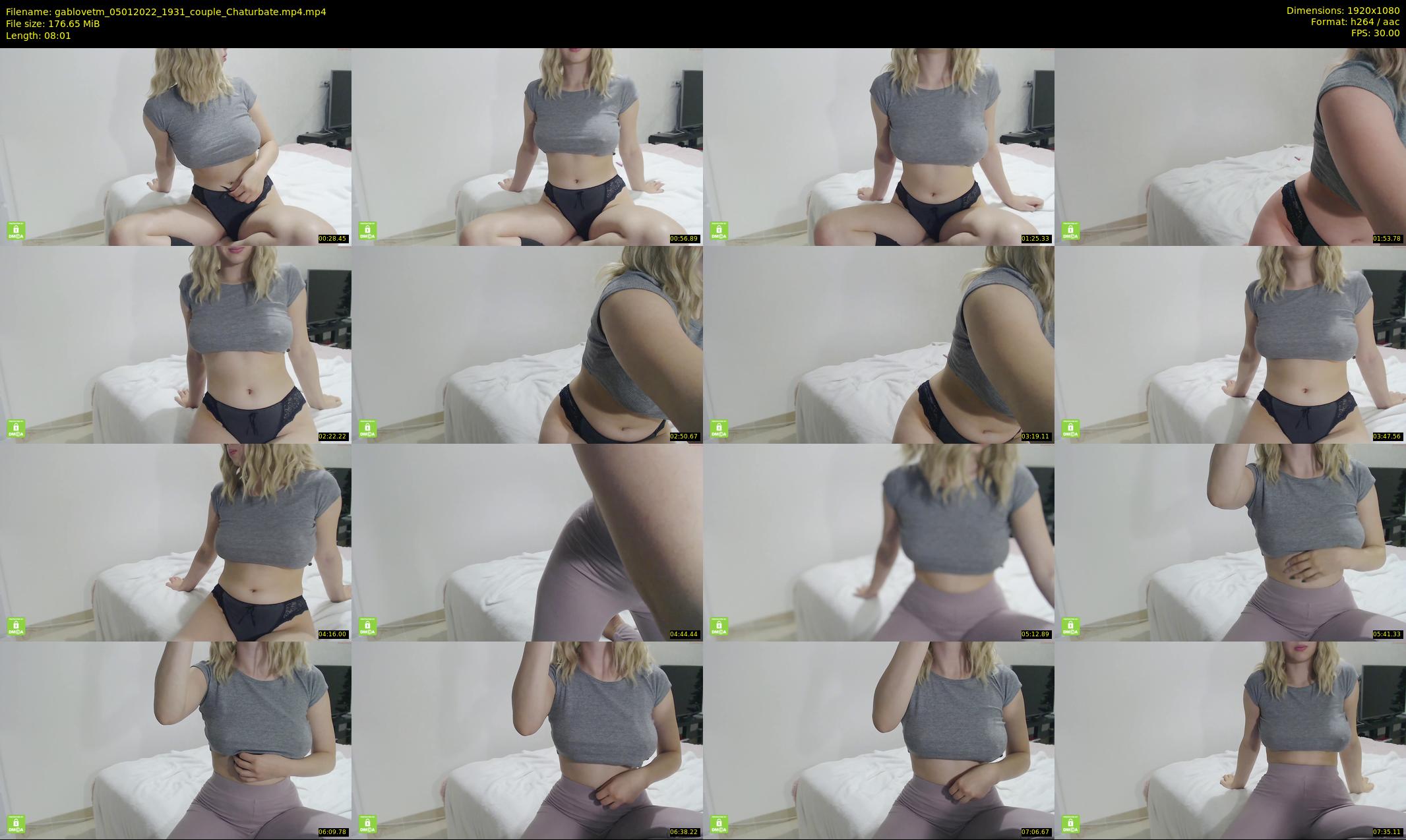 gablovetm — 9 minute Chaturbate couple cam show recording, 1080p, Jan 5, 2022