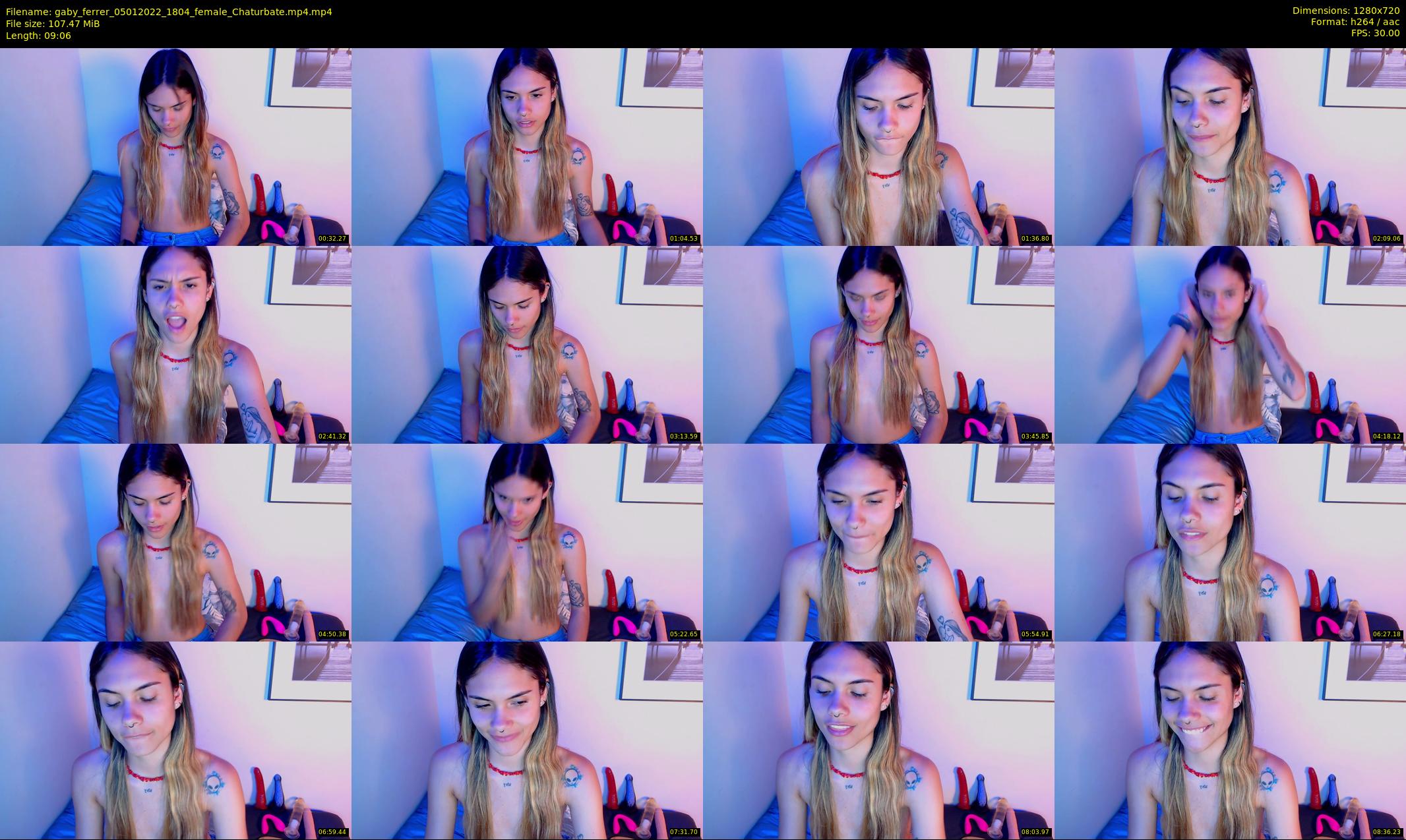gaby_ferrer — 10 minute Chaturbate female cam show recording, 720p, Jan 5, 2022