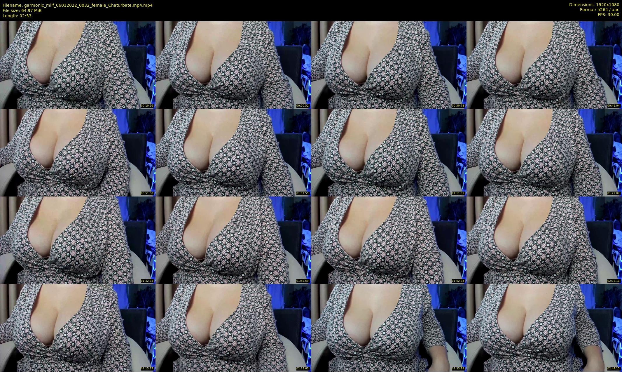 garmonic_milf — 3 minute Chaturbate female cam show recording, 1080p, Jan 6, 2022