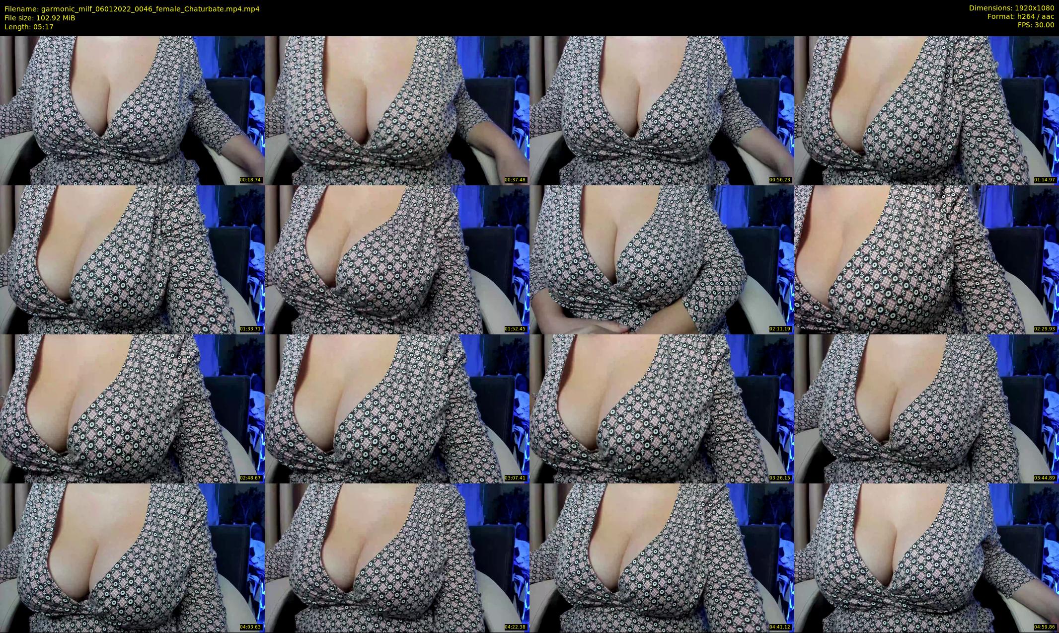 garmonic_milf — 6 minute Chaturbate female cam show recording, 1080p, Jan 6, 2022
