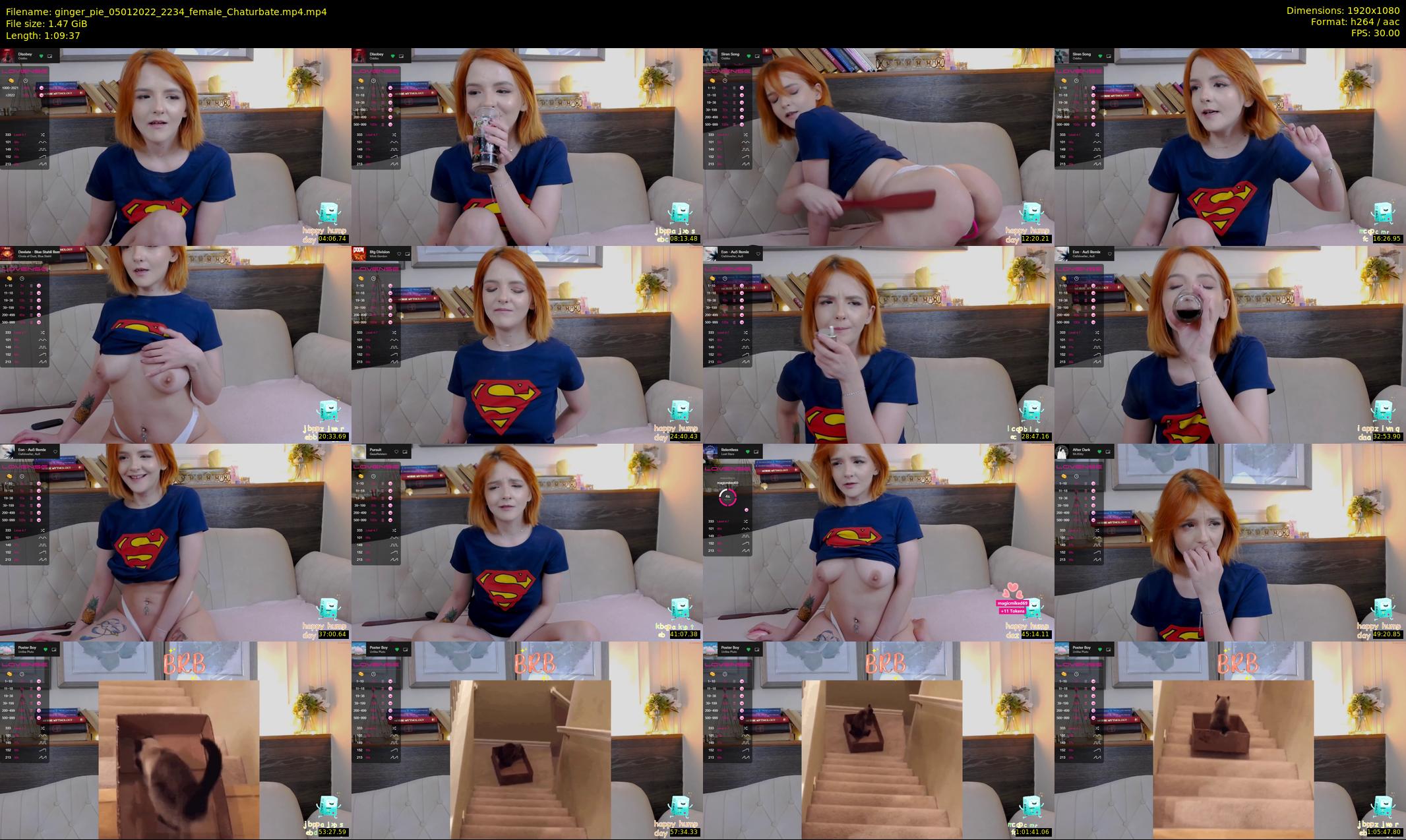 ginger_pie — 70 minute Chaturbate female cam show recording, 1080p, Jan 5, 2022