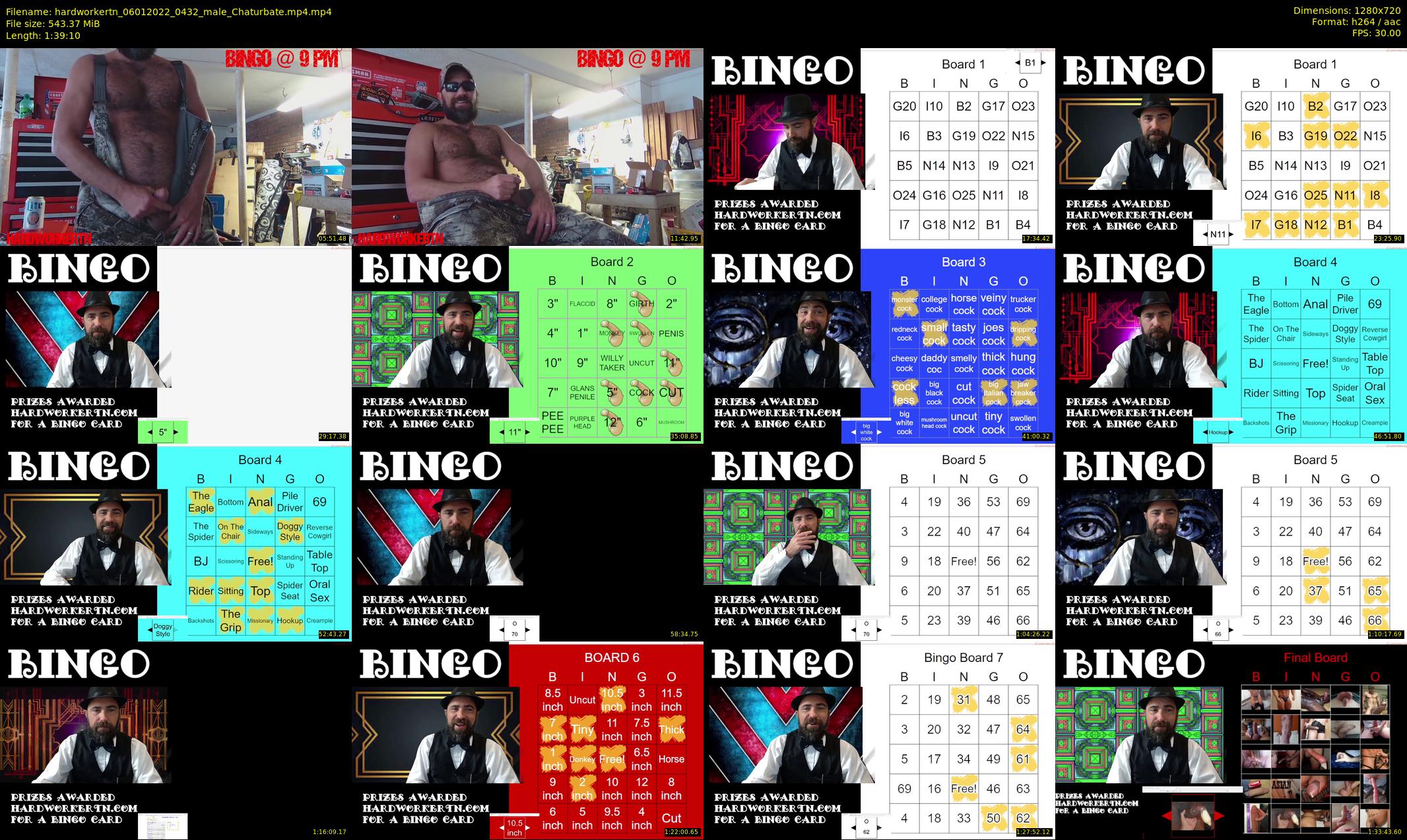 hardworkertn — 100 minute Chaturbate male cam show recording, 720p, Jan 6, 2022