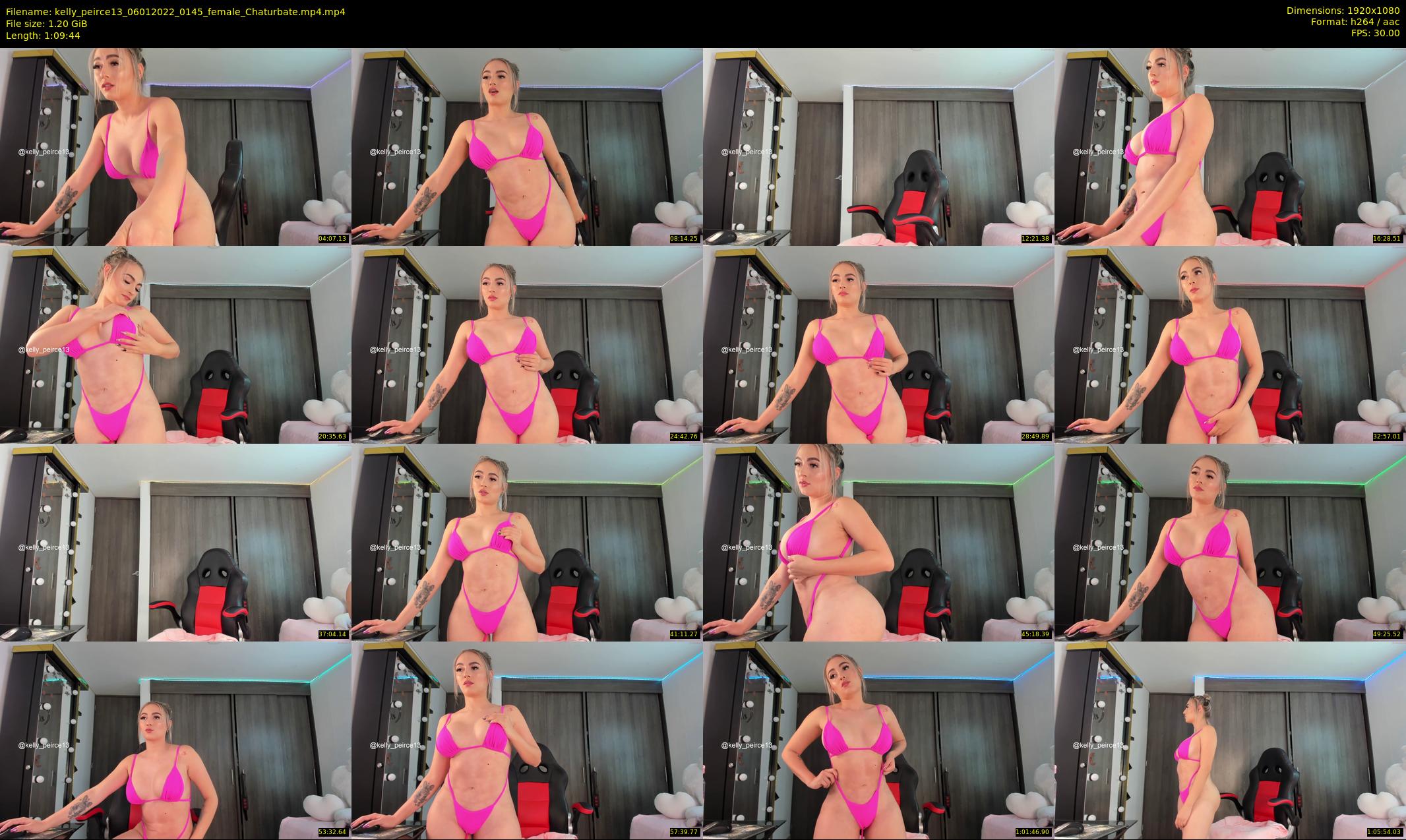 kelly_peirce13 — 70 minute Chaturbate female cam show recording, 1080p, Jan 6, 2022