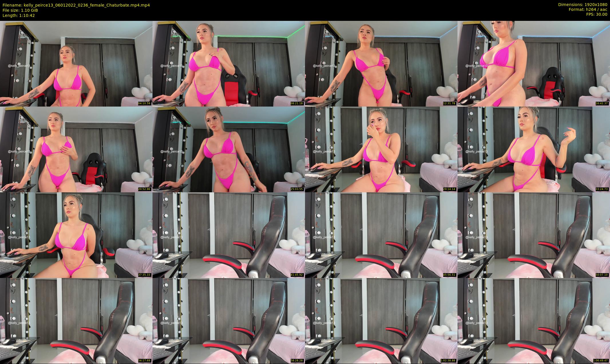 kelly_peirce13 — 71 minute Chaturbate female cam show recording, 1080p, Jan 6, 2022