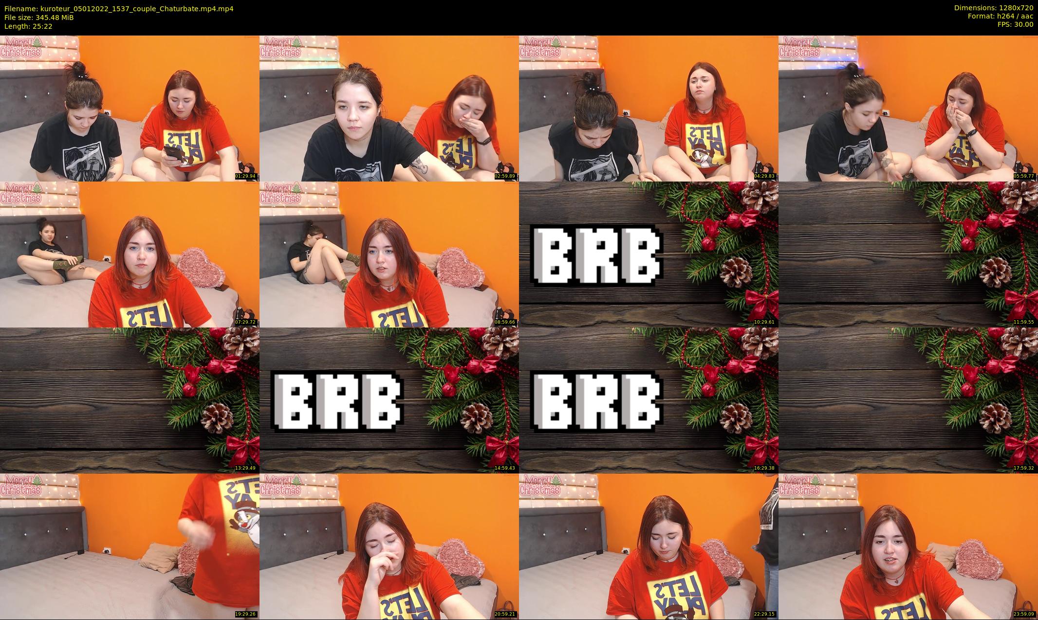 kuroteur — 26 minute Chaturbate couple cam show recording, 720p, Jan 5, 2022