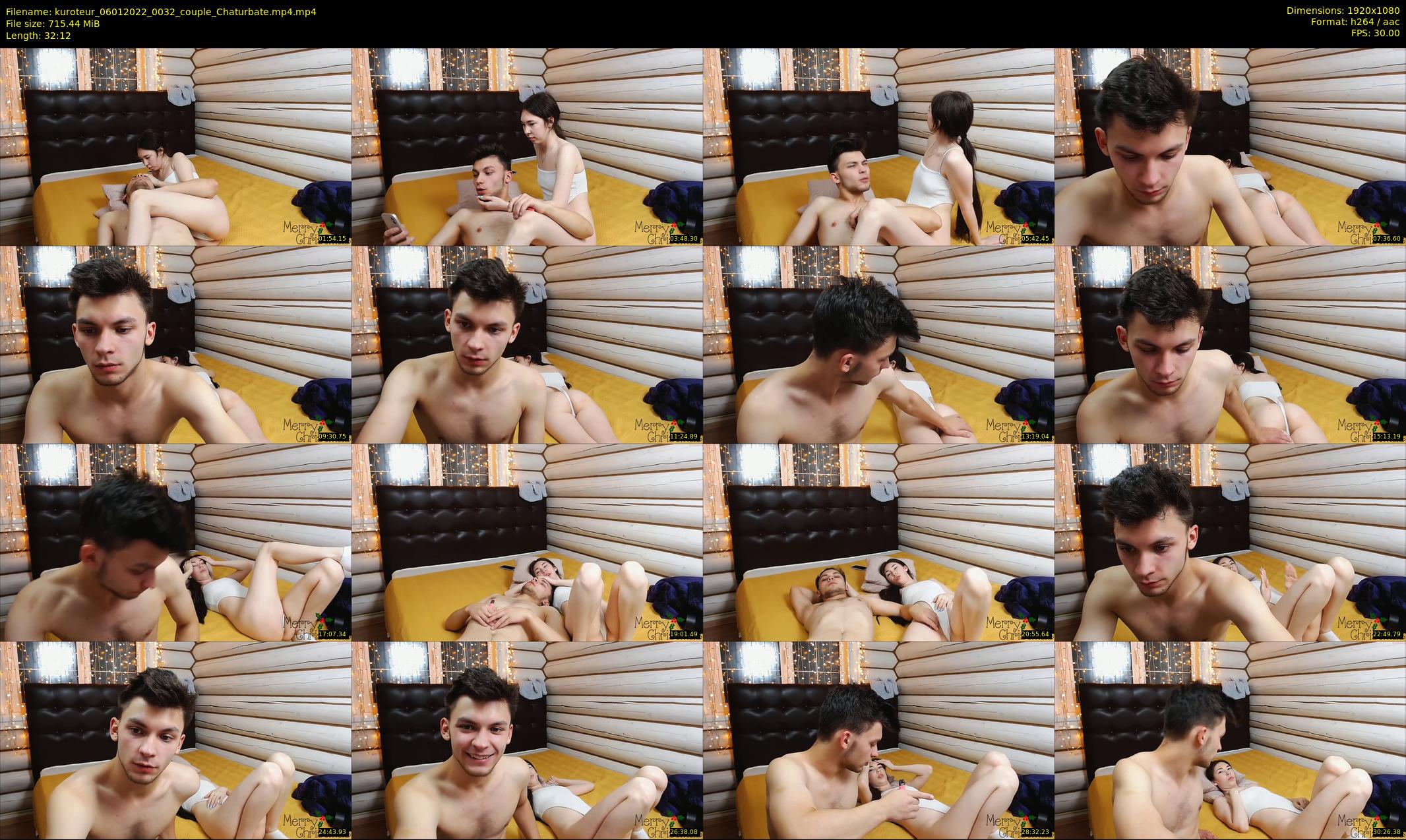kuroteur — 33 minute Chaturbate couple cam show recording, 1080p, Jan 6, 2022