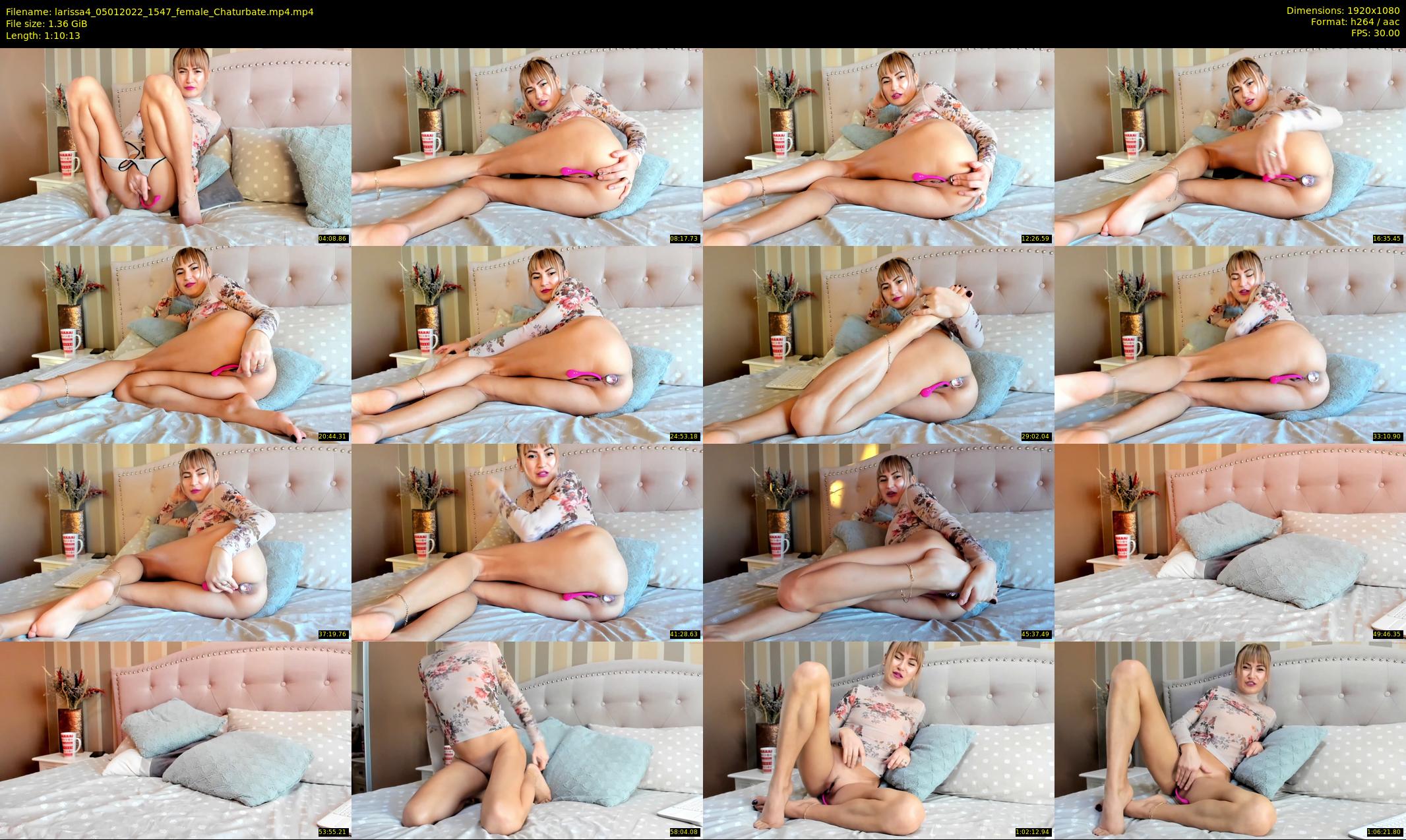 larissa4 — 71 minute Chaturbate female cam show recording, 1080p, Jan 5, 2022