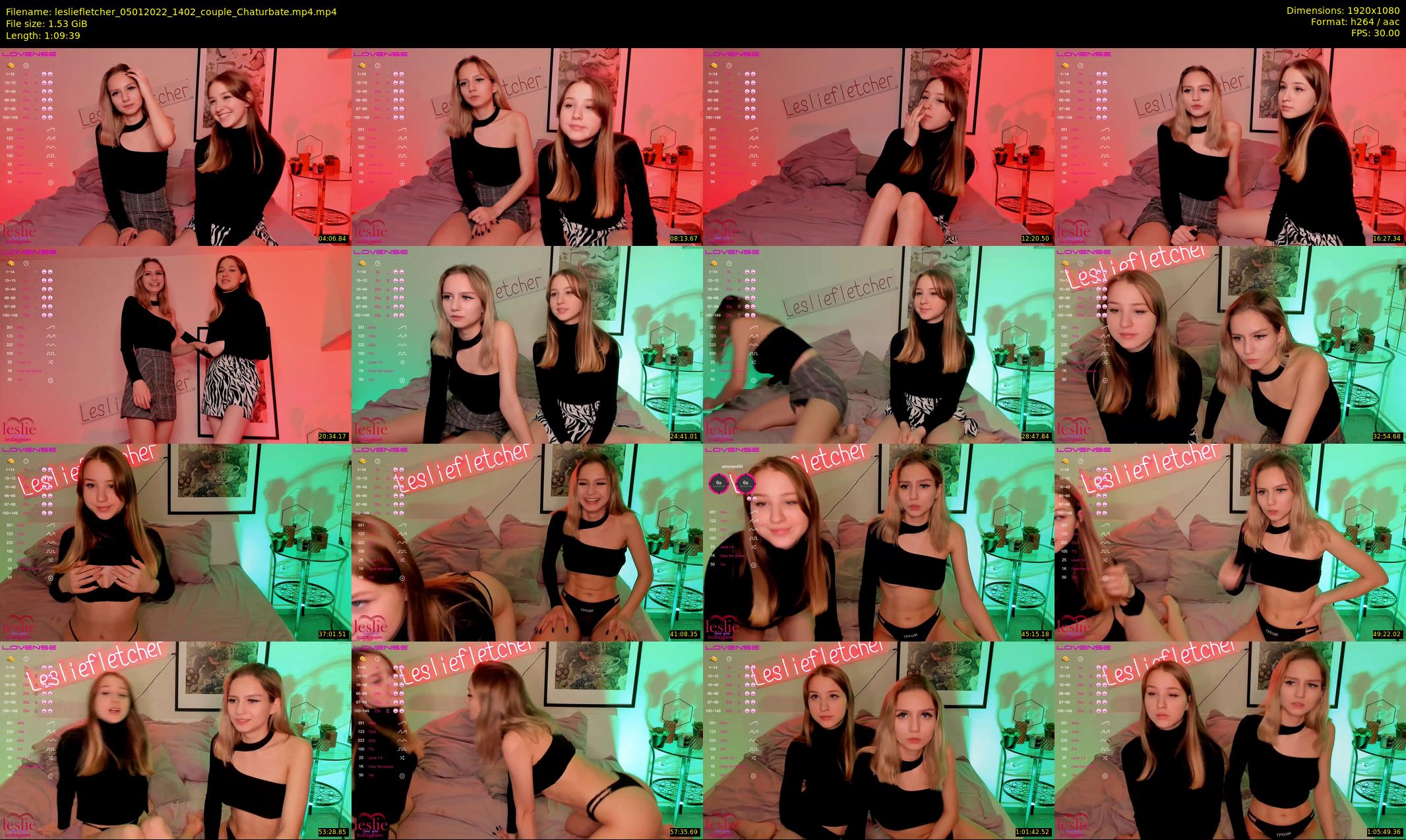 lesliefletcher — 70 minute Chaturbate couple cam show recording, 1080p, Jan 5, 2022