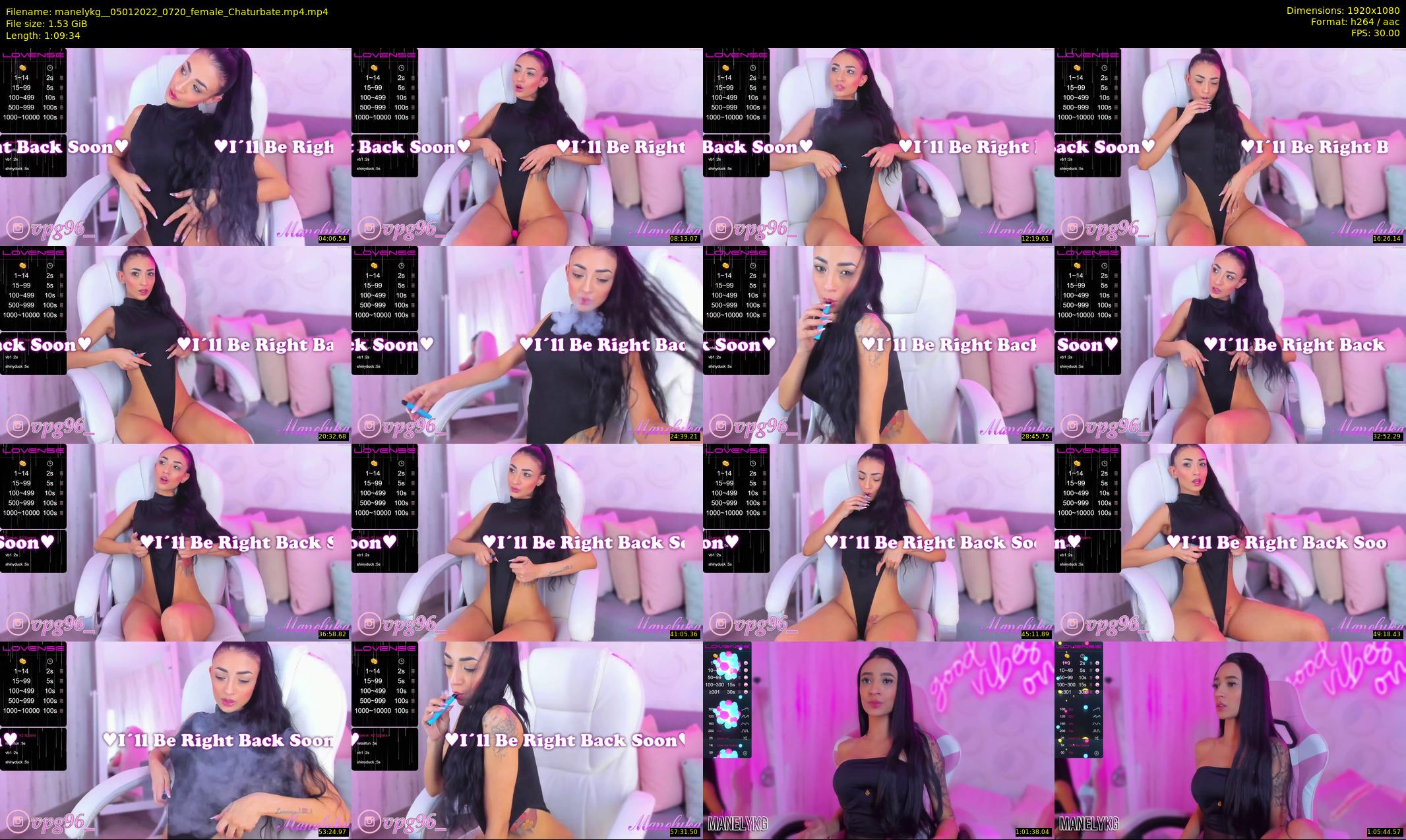 manelykg_ — 70 minute Chaturbate female cam show recording, 1080p, Jan 5, 2022