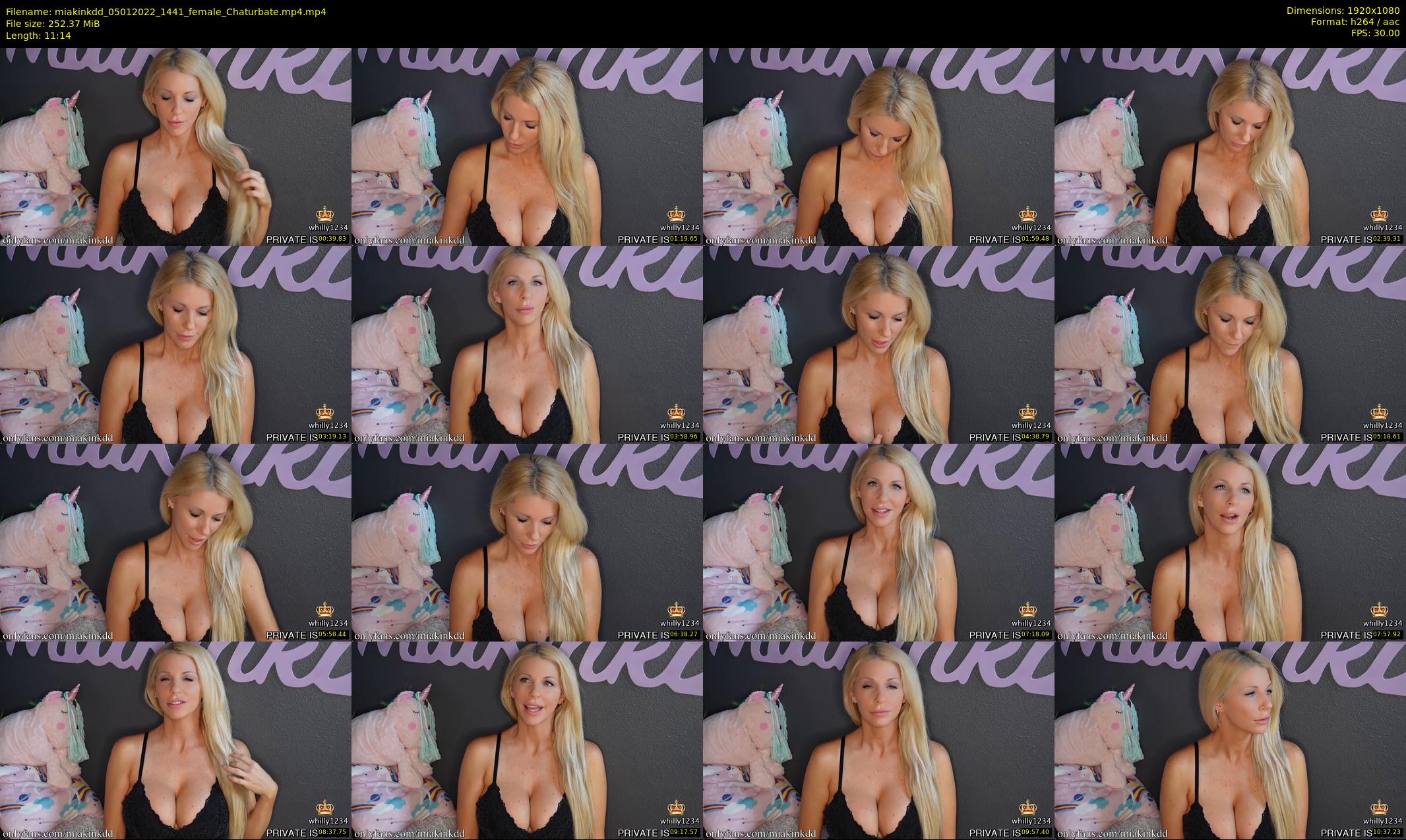 miakinkdd — 12 minute Chaturbate female cam show recording, 1080p, Jan 5, 2022