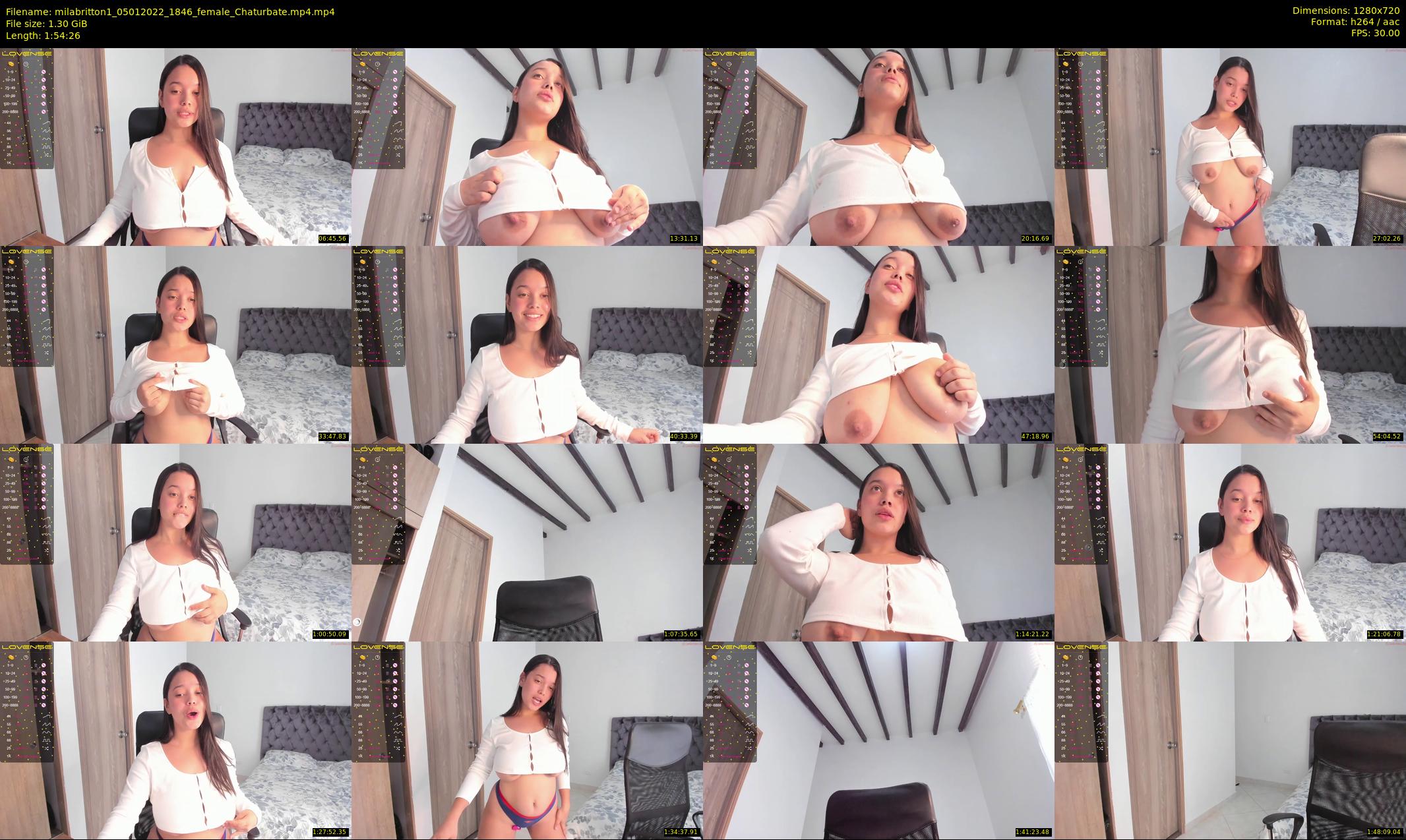 milabritton1 — 115 minute Chaturbate female cam show recording, 720p, Jan 5, 2022