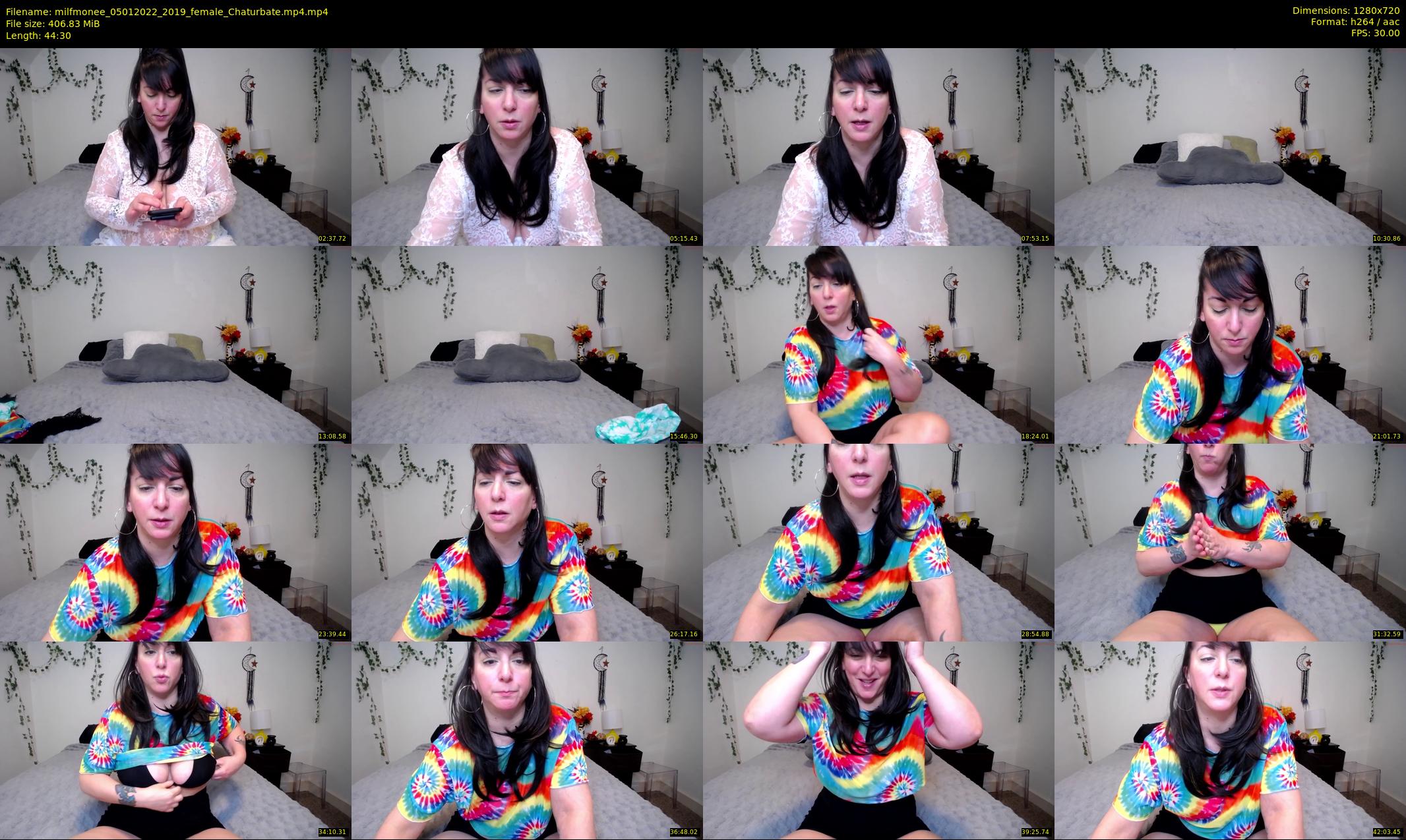 milfmonee — 45 minute Chaturbate female cam show recording, 720p, Jan 5, 2022