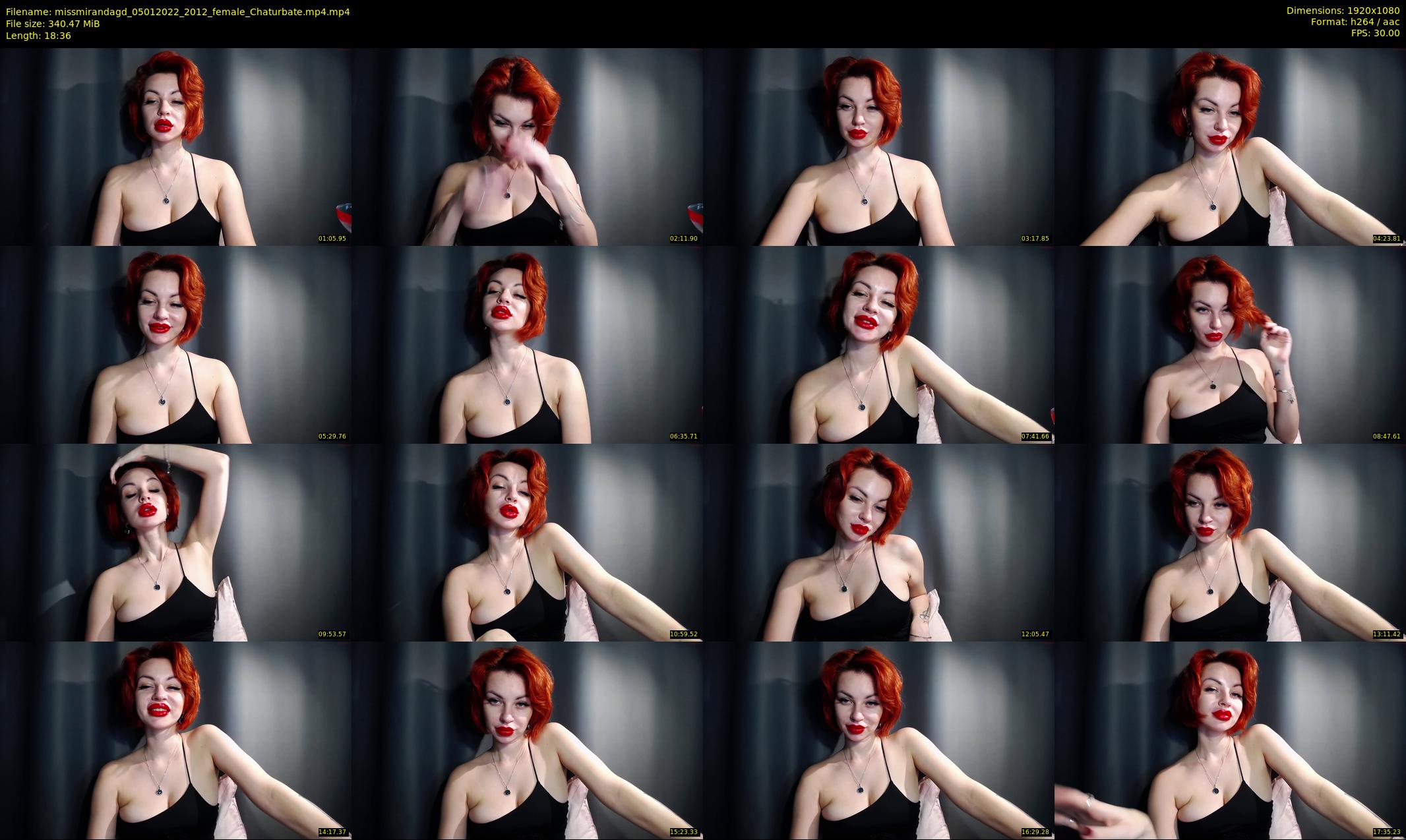 missmirandagd — 19 minute Chaturbate female cam show recording, 1080p, Jan 5, 2022