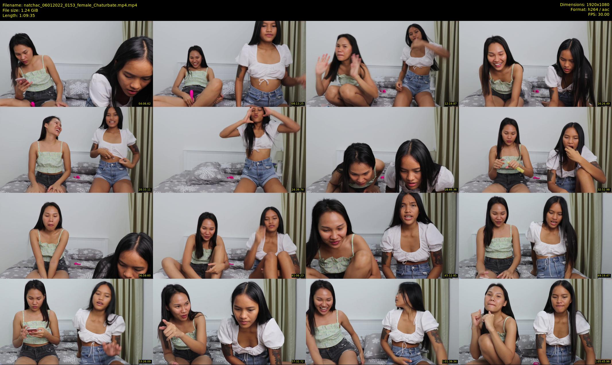 natchac — 70 minute Chaturbate female cam show recording, 1080p, Jan 6, 2022