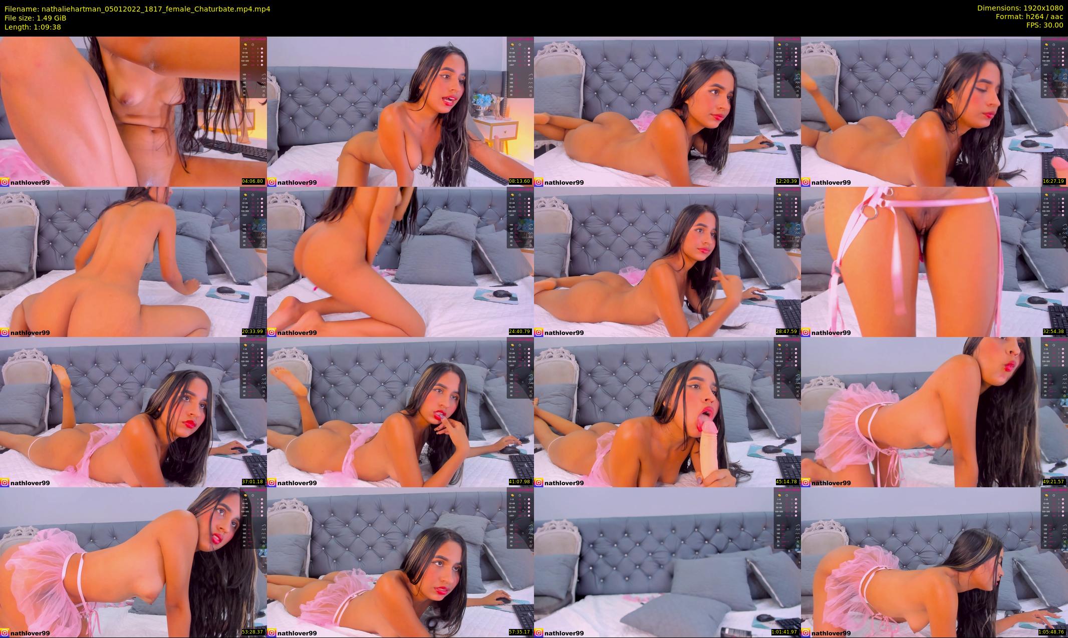 nathaliehartman — 70 minute Chaturbate female cam show recording, 1080p, Jan 5, 2022