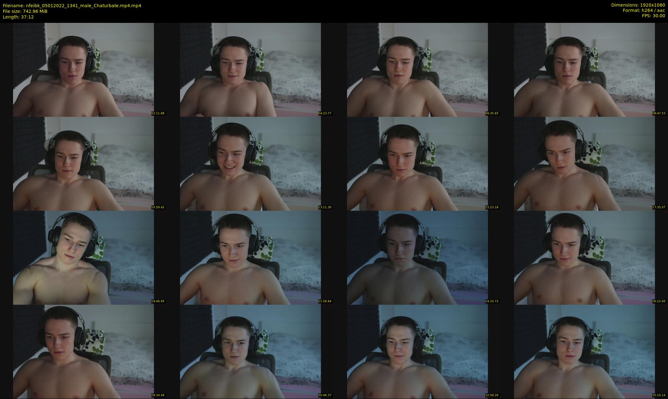 nfeibk — 38 minute Chaturbate male cam show recording, 1080p, Jan 5, 2022