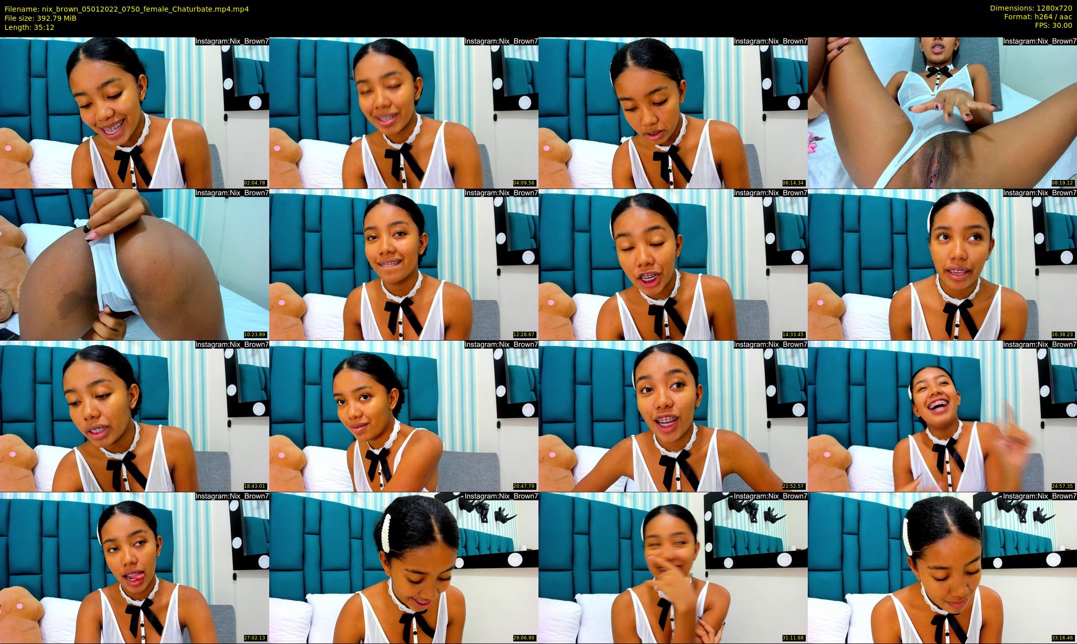 nix_brown — 36 minute Chaturbate female cam show recording, 720p, Jan 5, 2022