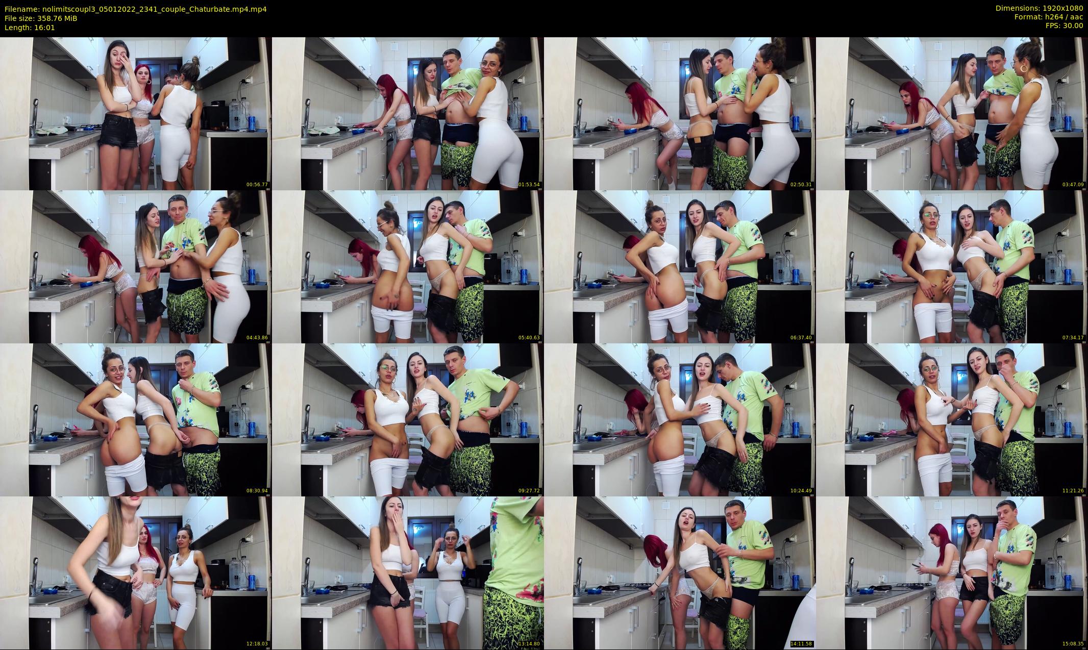 nolimitscoupl3 — 17 minute Chaturbate couple cam show recording, 1080p, Jan 5, 2022
