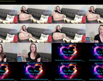 novaharper — 8 minute Chaturbate female cam show recording, 1080p, Jan 5, 2022
