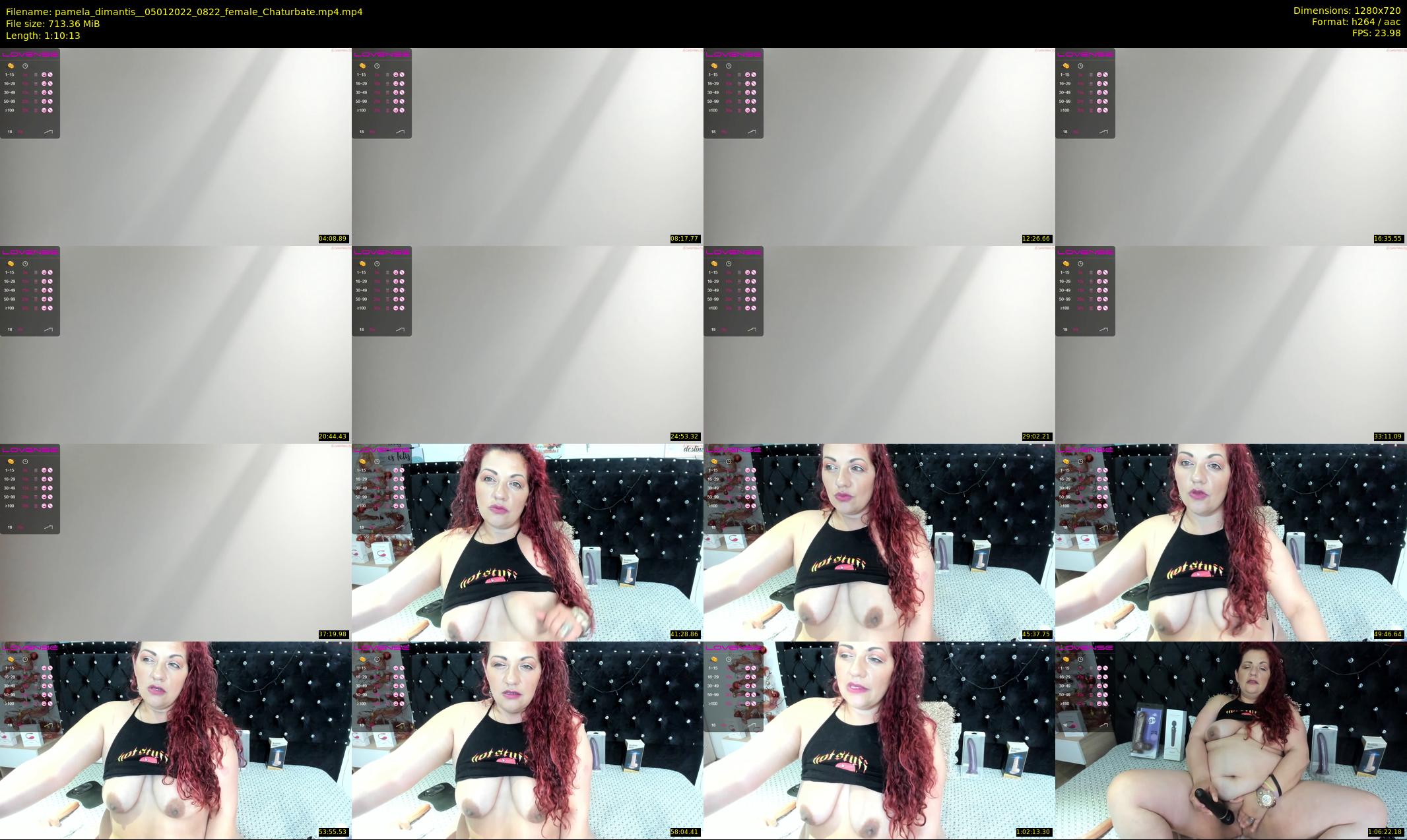 pamela_dimantis_ — 71 minute Chaturbate female cam show recording, 720p, Jan 5, 2022