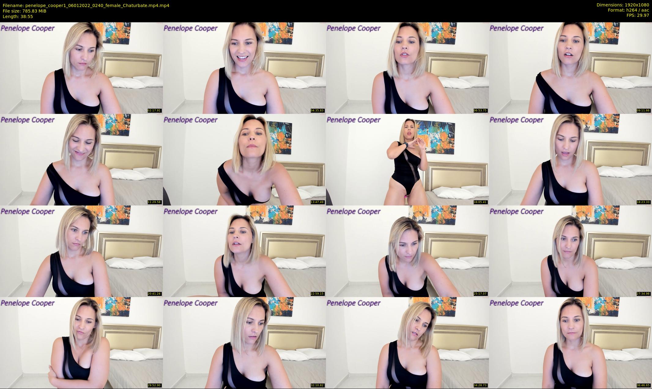 penelope_cooper1 — 39 minute Chaturbate female cam show recording, 1080p, Jan 6, 2022