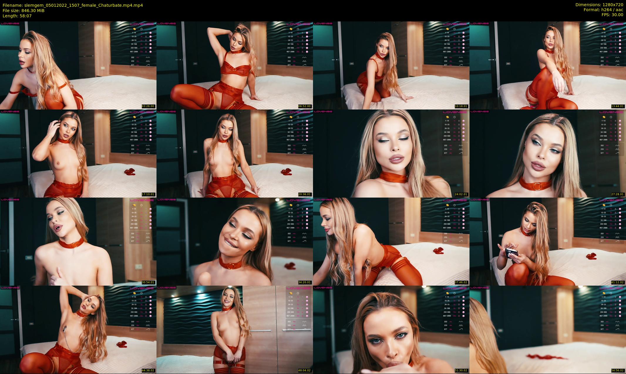 slemgem — 59 minute Chaturbate couple cam show recording, 720p, Jan 5, 2022