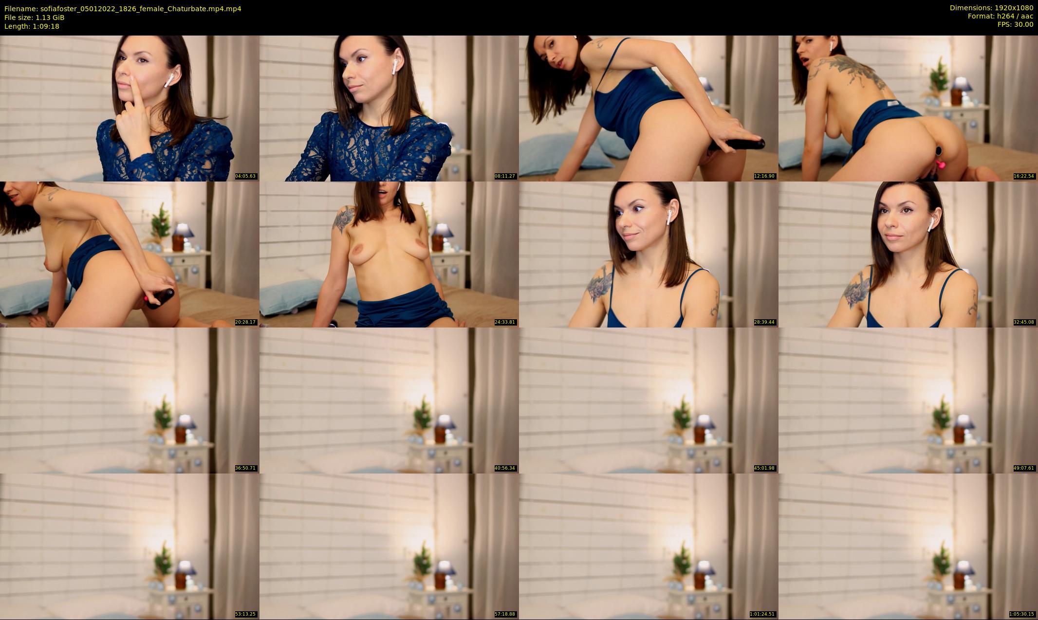 sofiafoster — 70 minute Chaturbate female cam show recording, 1080p, Jan 5, 2022
