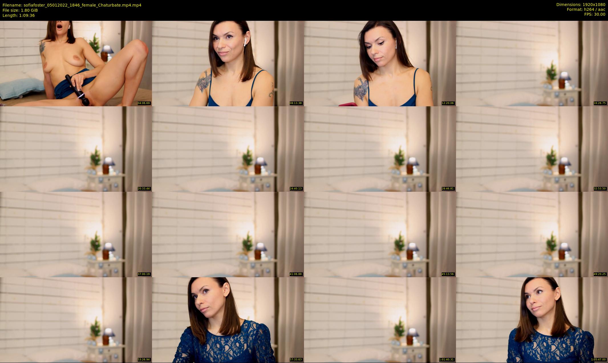 sofiafoster — 70 minute Chaturbate female cam show recording, 1080p, Jan 5, 2022