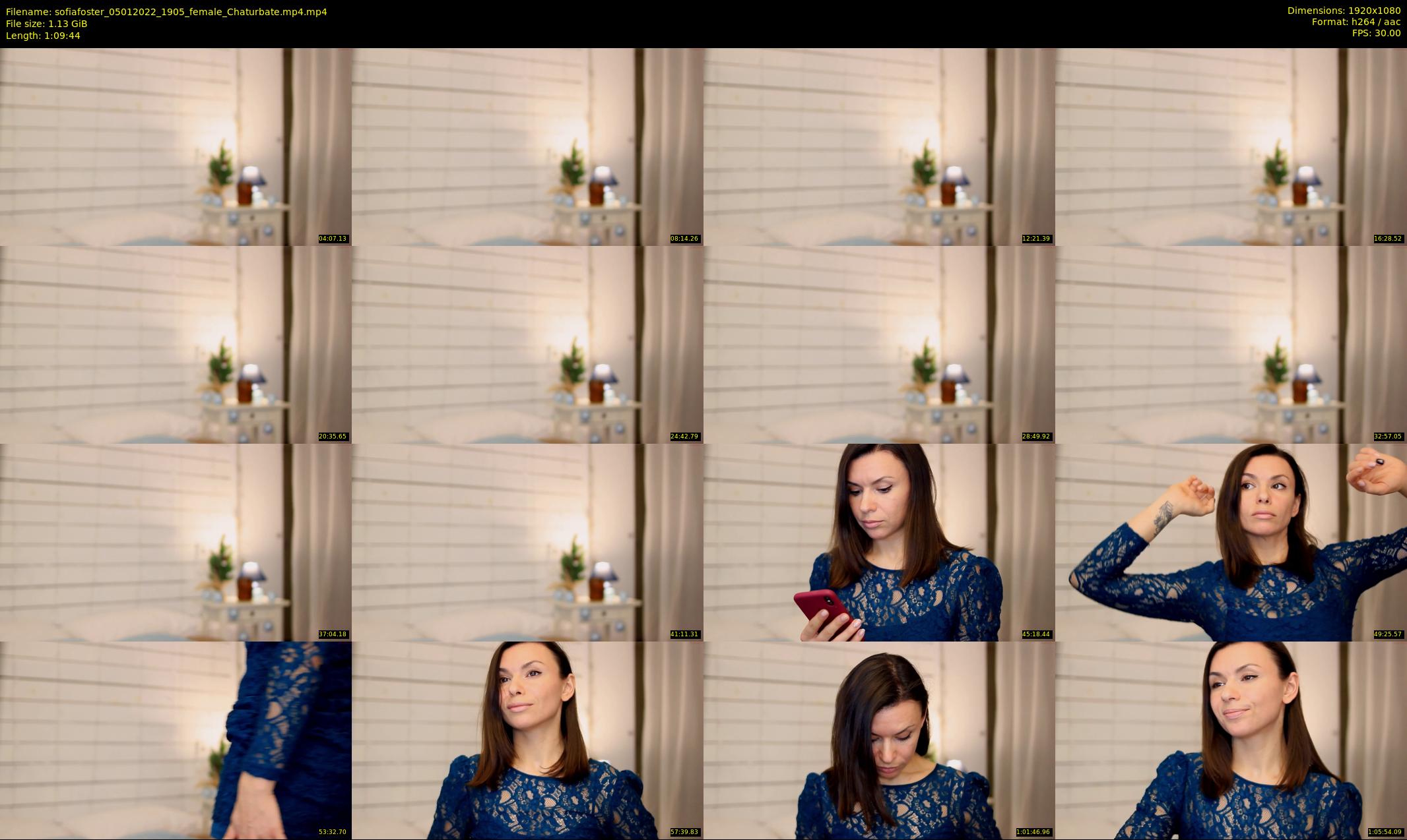 sofiafoster — 70 minute Chaturbate female cam show recording, 1080p, Jan 5, 2022