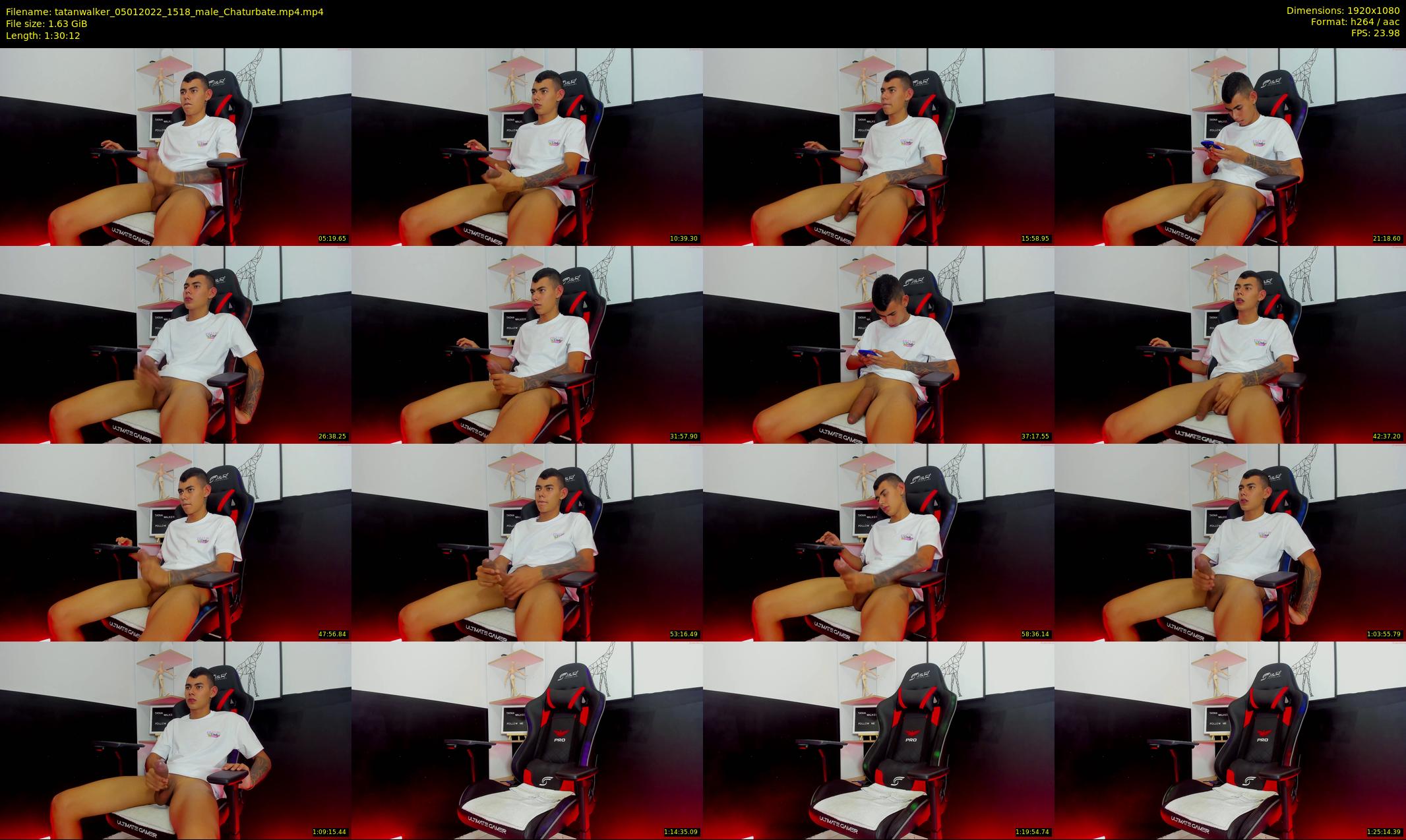 tatanwalker — 91 minute Chaturbate male cam show recording, 1080p, Jan 5, 2022