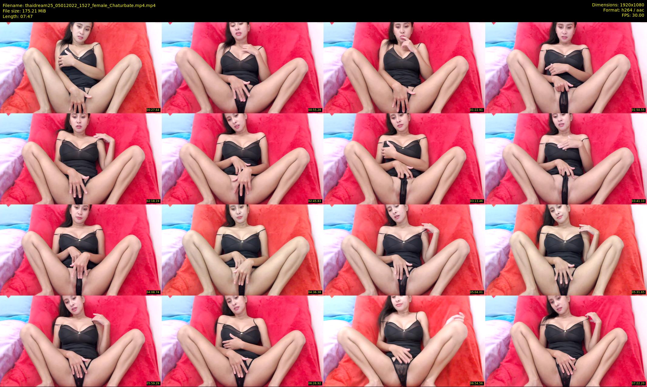 thaidream25 — 8 minute Chaturbate female cam show recording, 1080p, Jan 5, 2022