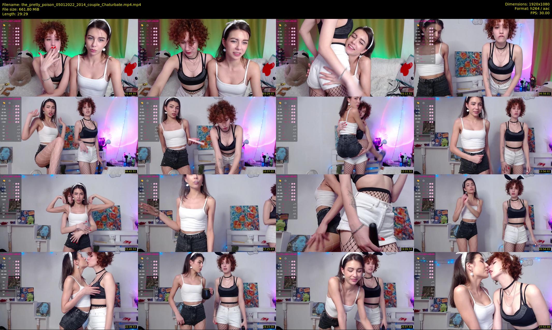 the_pretty_poison — 30 minute Chaturbate couple cam show recording, 1080p, Jan 5, 2022