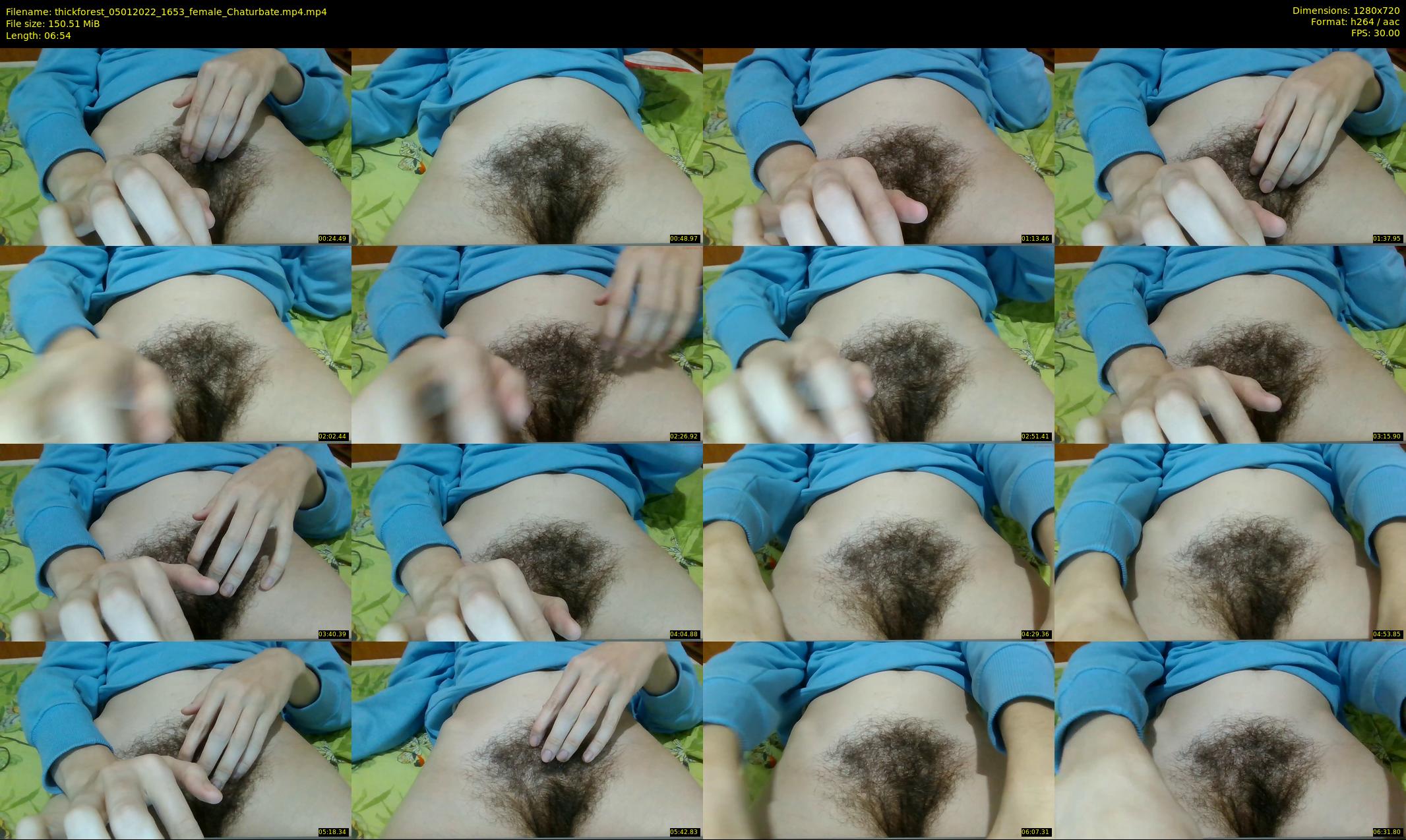 thickforest — 7 minute Chaturbate female cam show recording, 720p, Jan 5, 2022