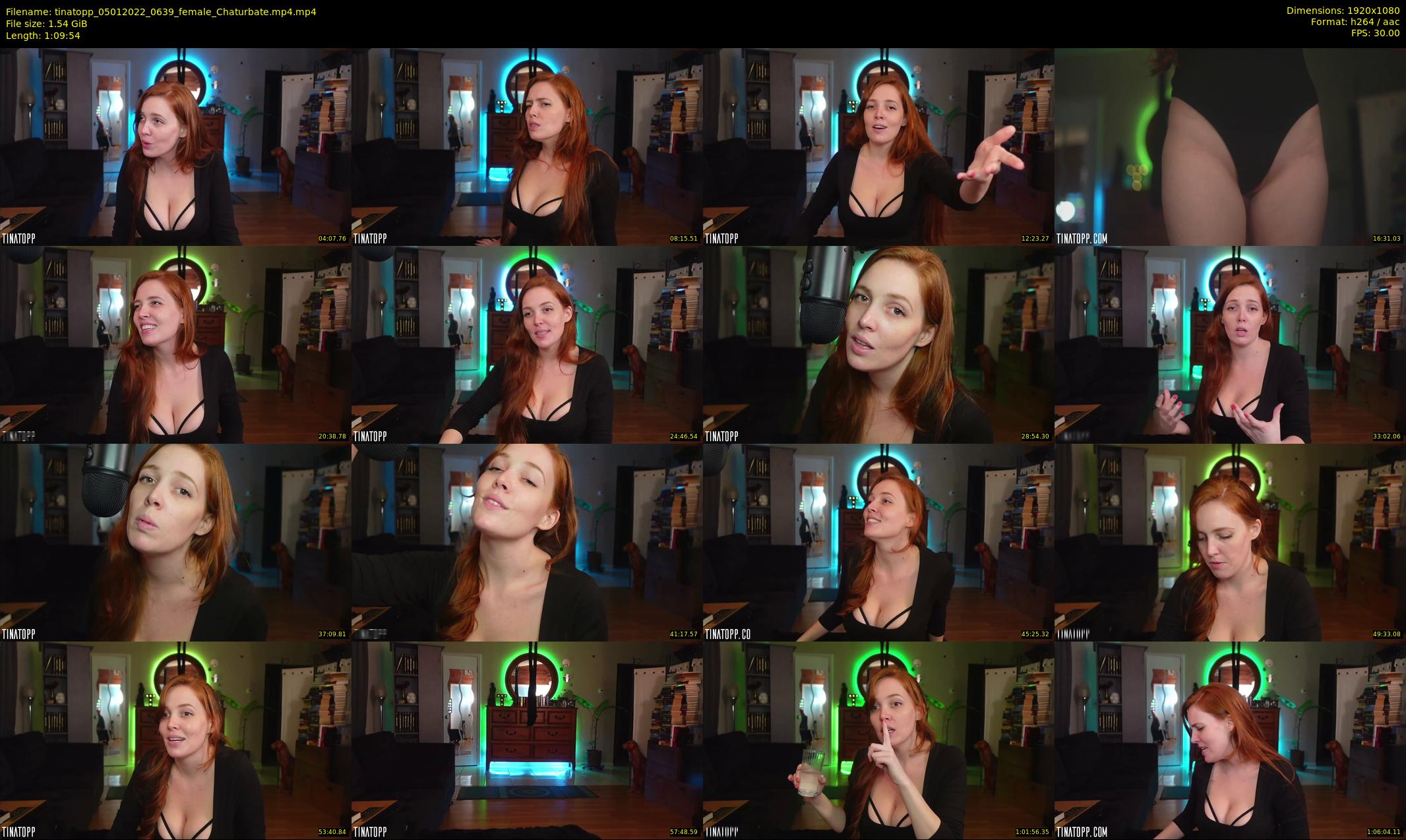 tinatopp — 70 minute Chaturbate female cam show recording, 1080p, Jan 5, 2022